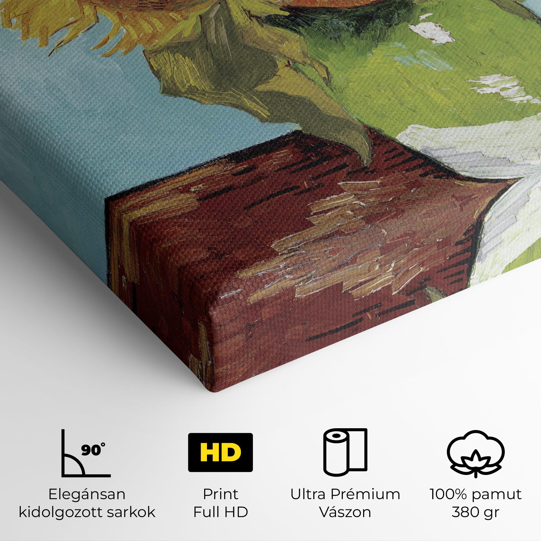 Vászonkép Three Sunflowers mockup 4