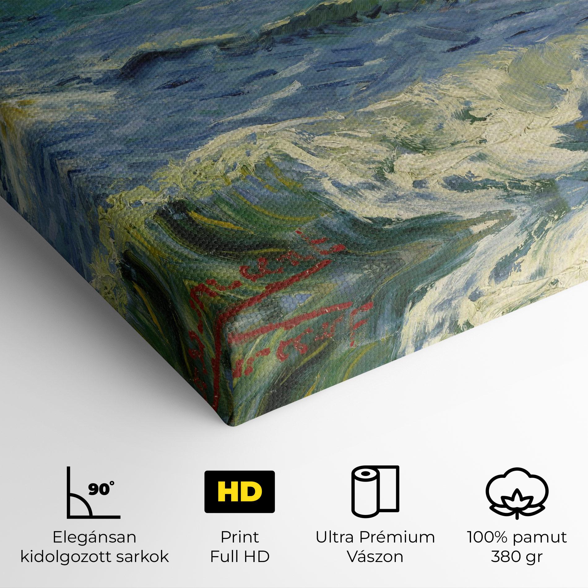 Vászonkép Zeegezicht Saintes Maries mockup 4