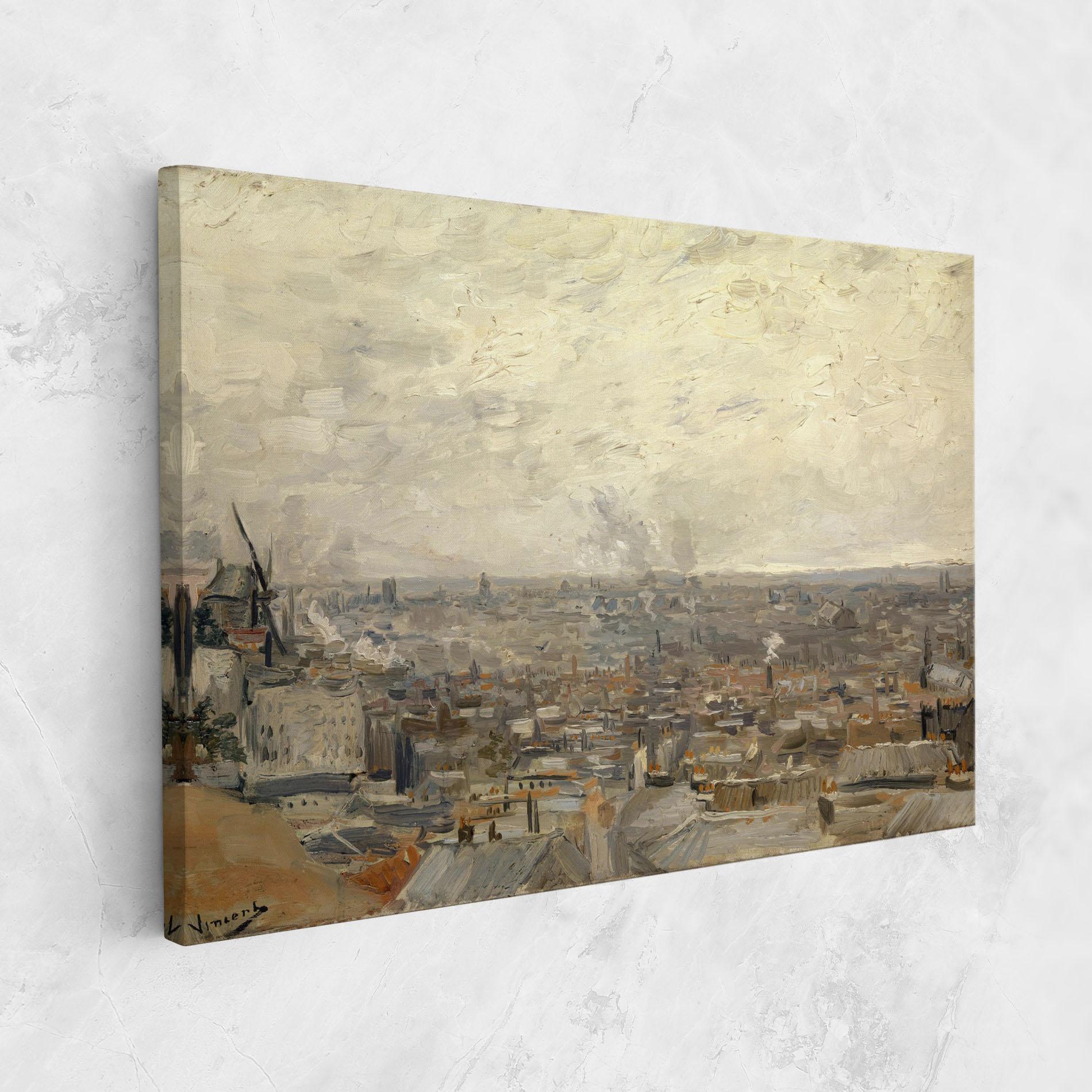 Vászonkép Desde Montmartre mockup 1