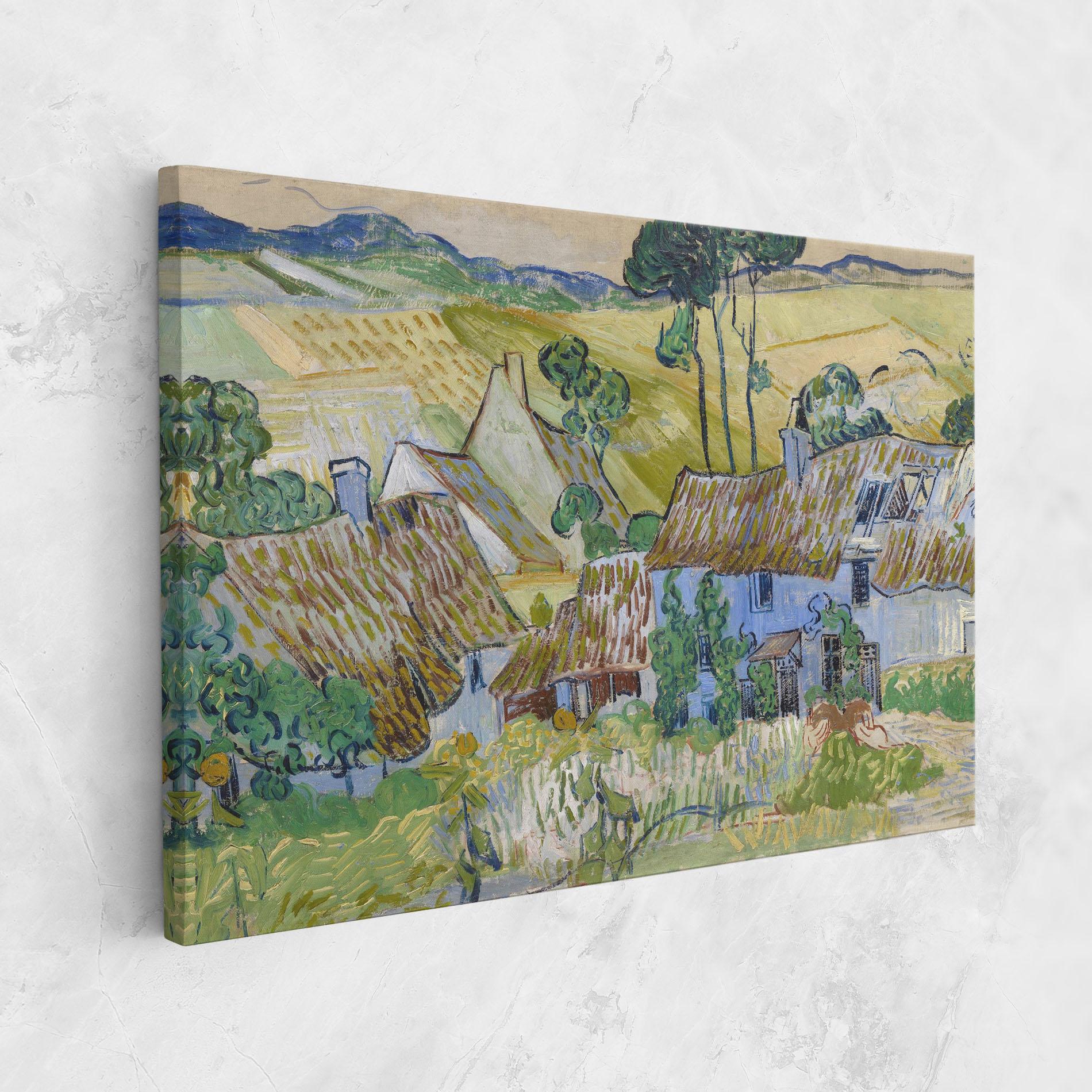 Vászonkép Farms Near Auvers mockup 1