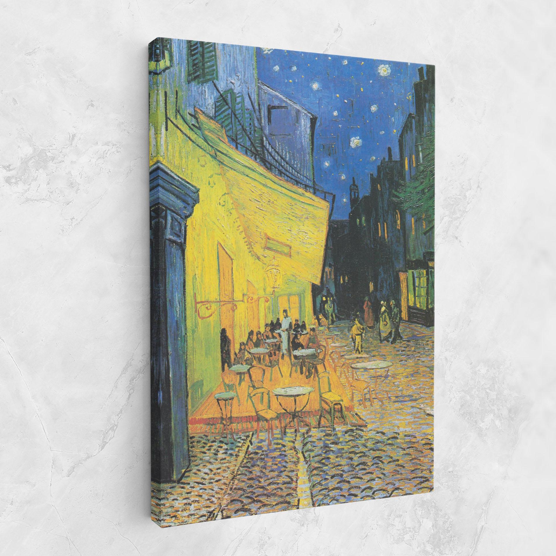 Vászonkép Cafe Terrace At Night mockup 1