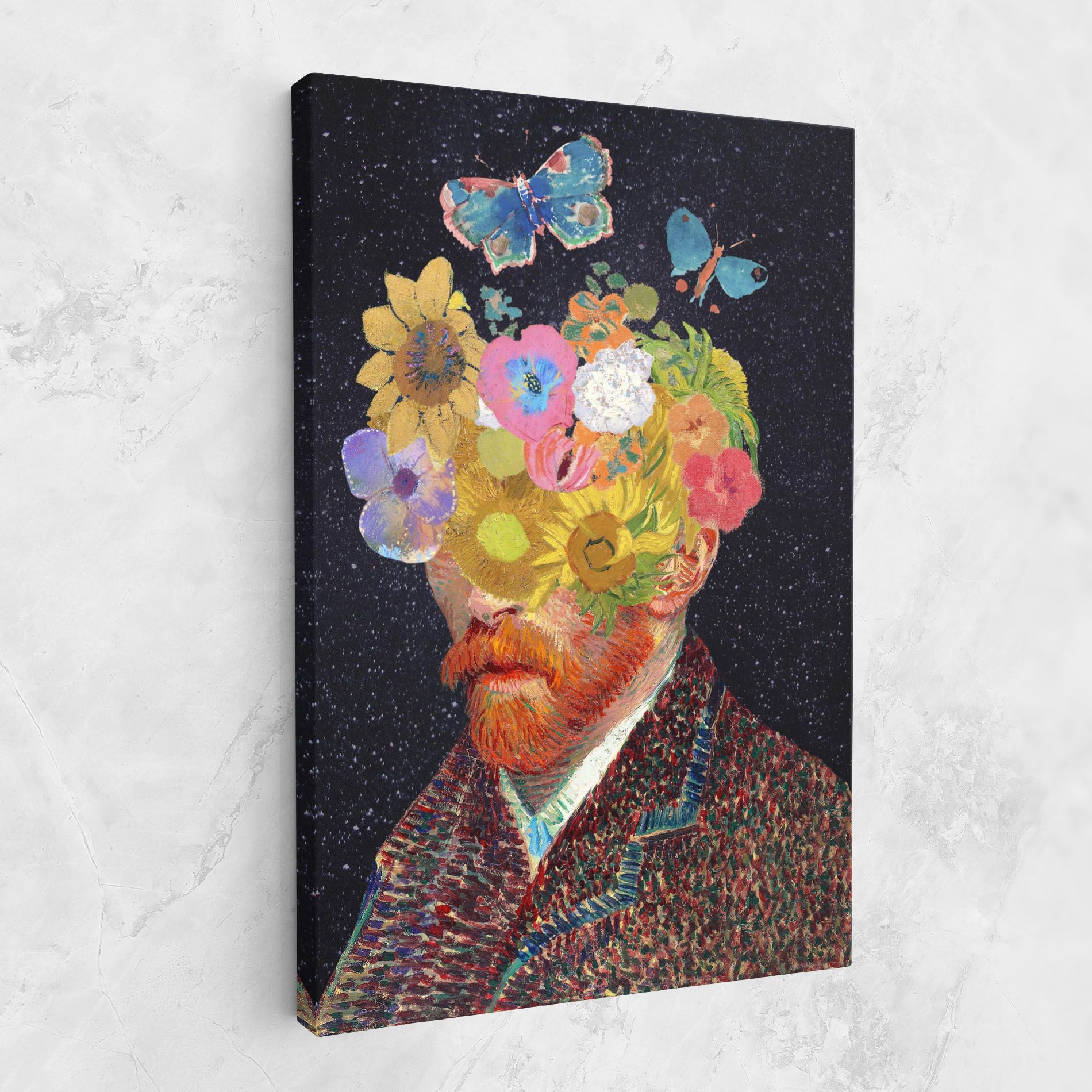 Flower Self Portrait mockup 1
