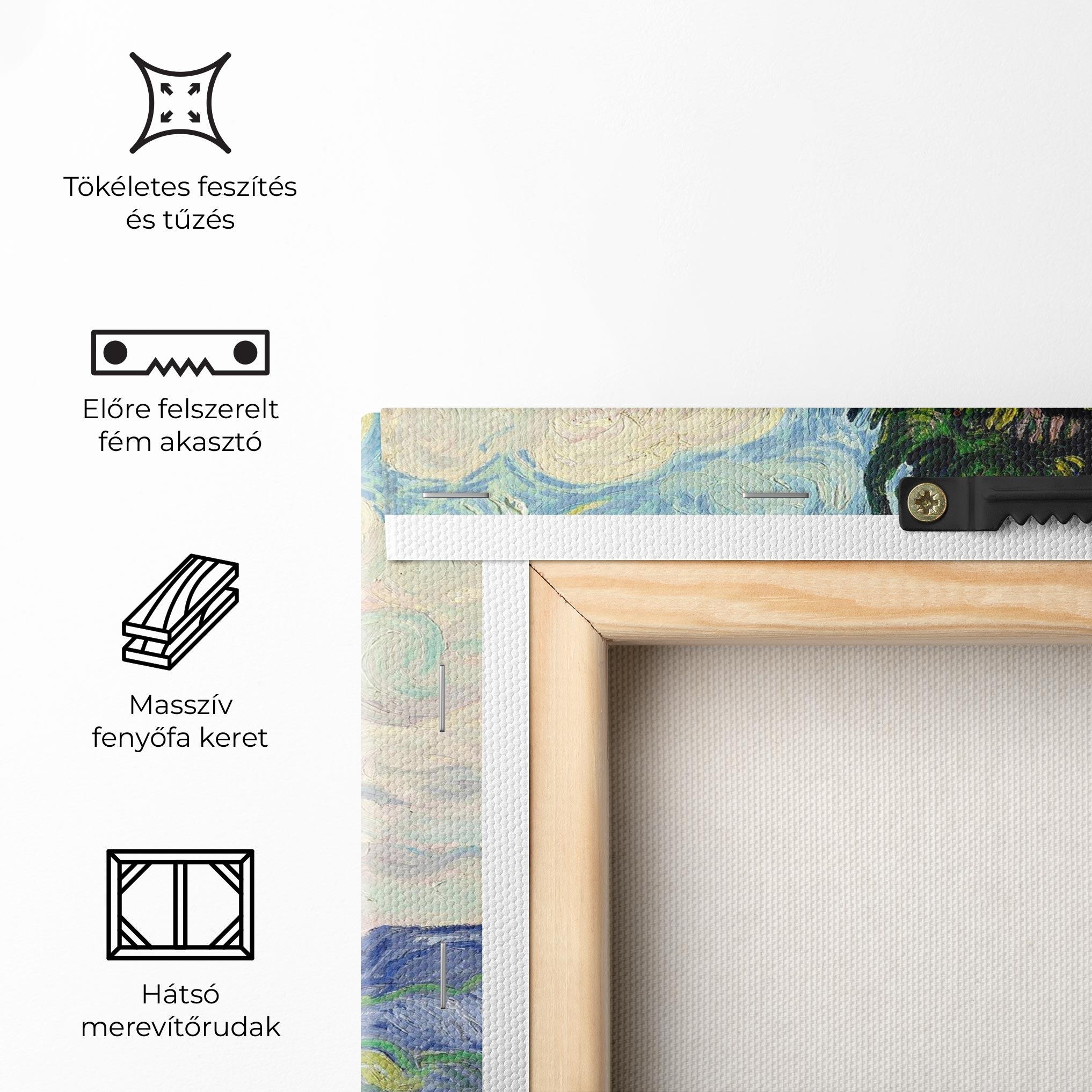 Vászonkép Cypresses mockup 5