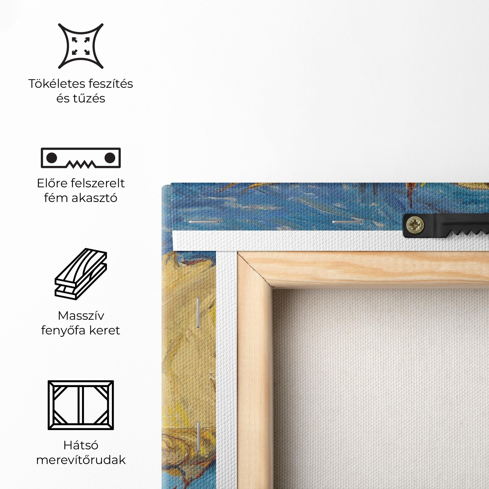 Vászonkép Sunflowers Van Gogh mockup 5