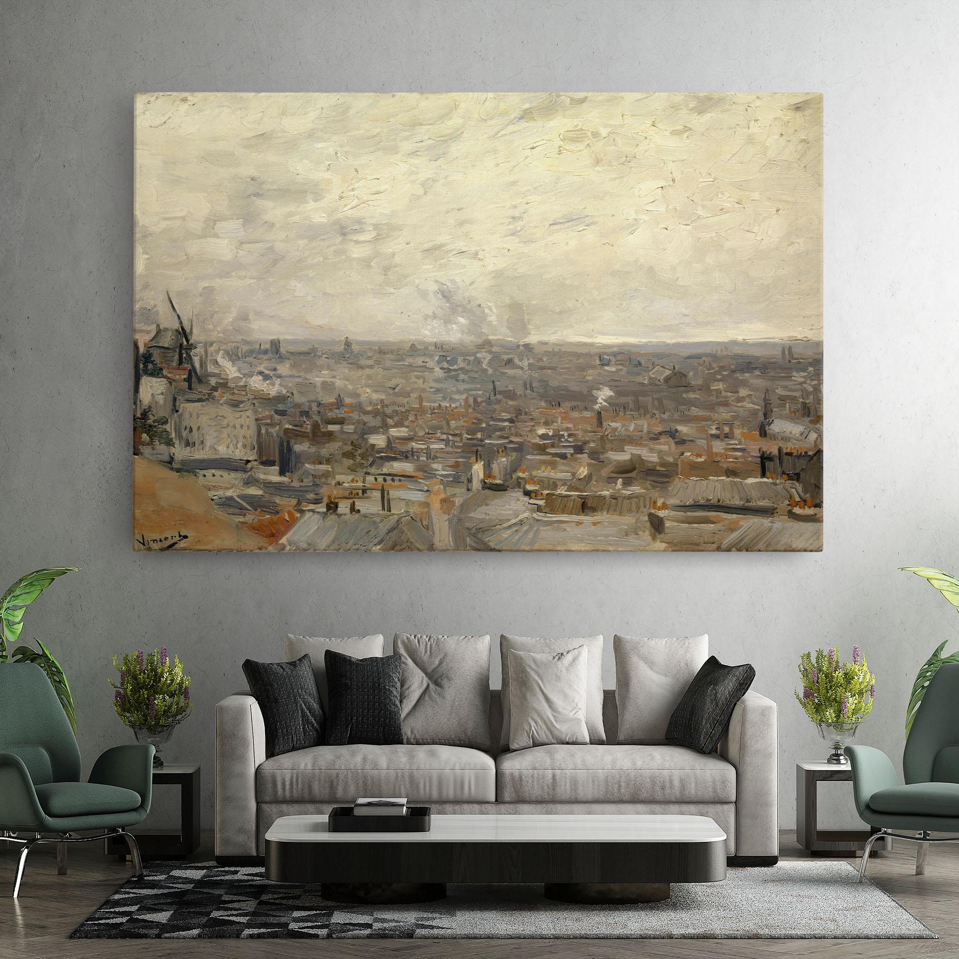 Vászonkép Desde Montmartre mockup 7