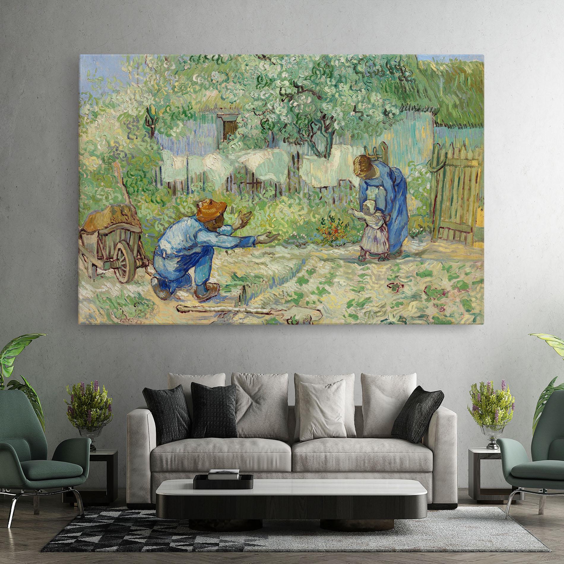 Vászonkép First Steps mockup 7