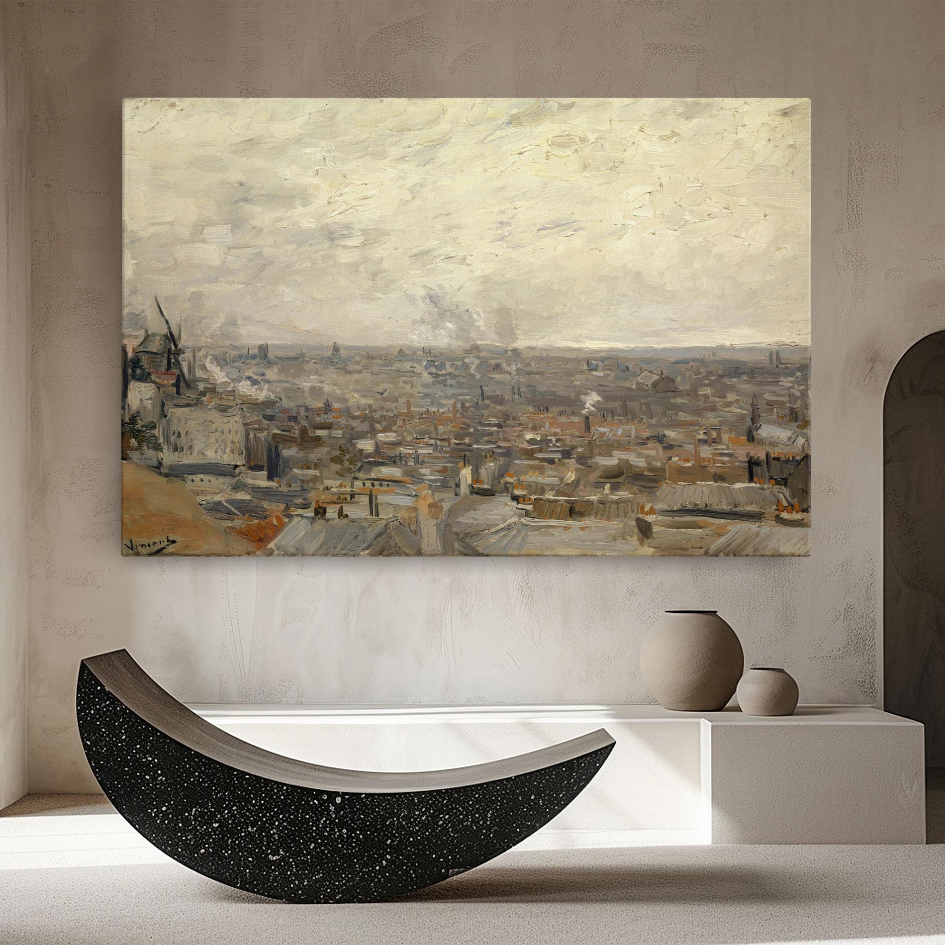 Vászonkép Desde Montmartre mockup 8