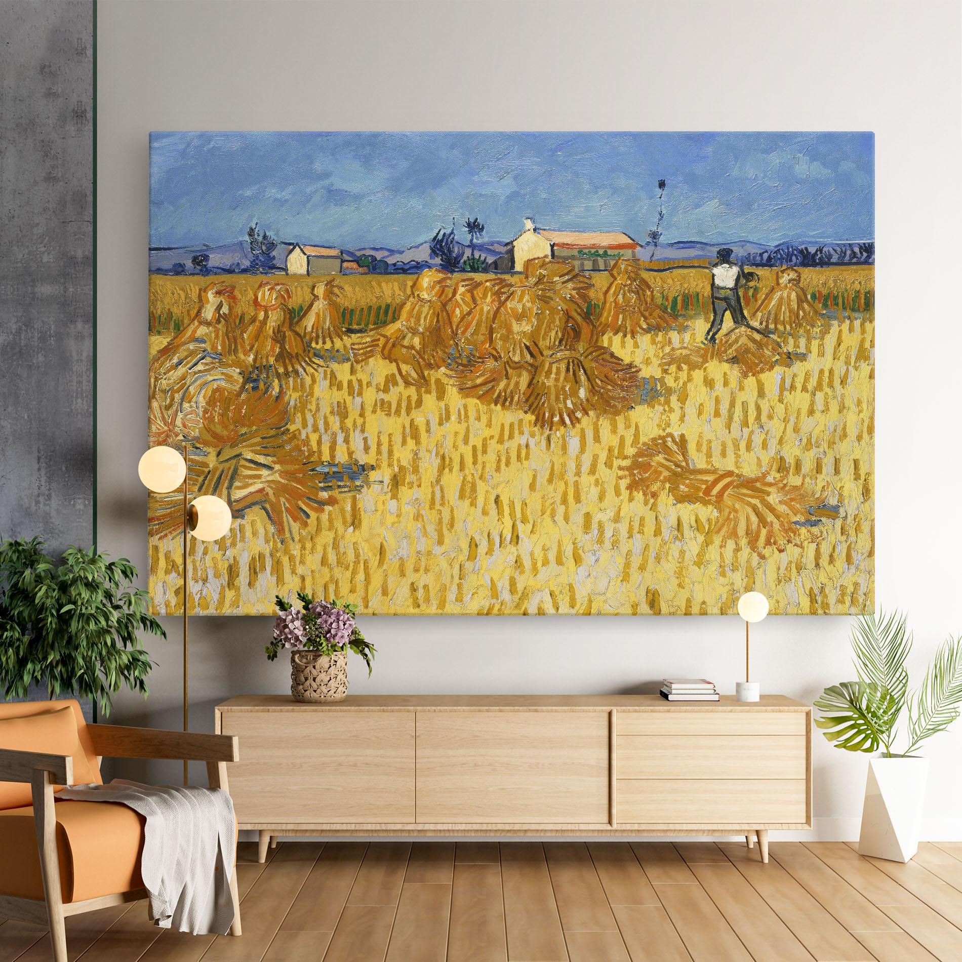 Vászonkép Corn Harvest mockup 9