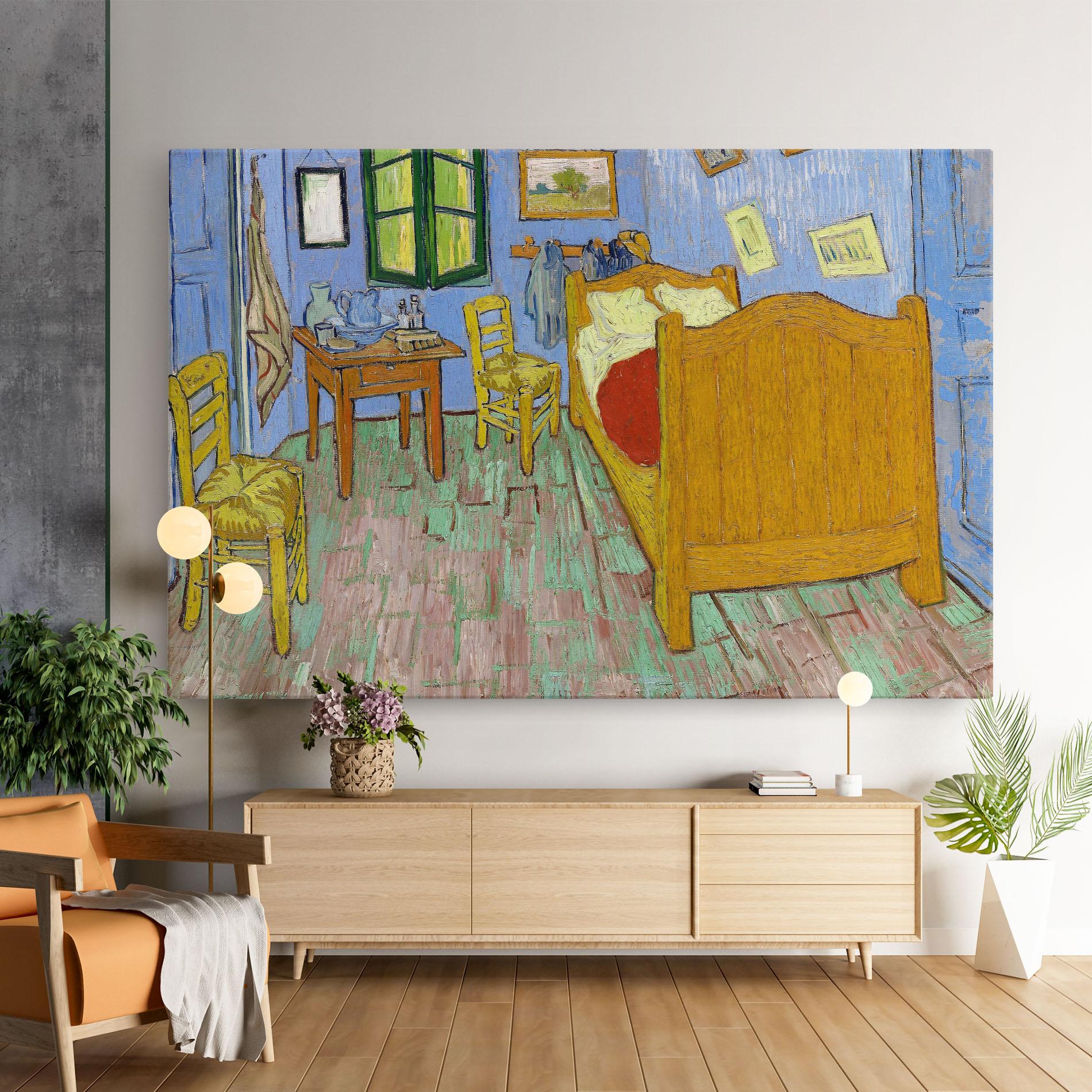 Vászonkép The Bedroom mockup 9