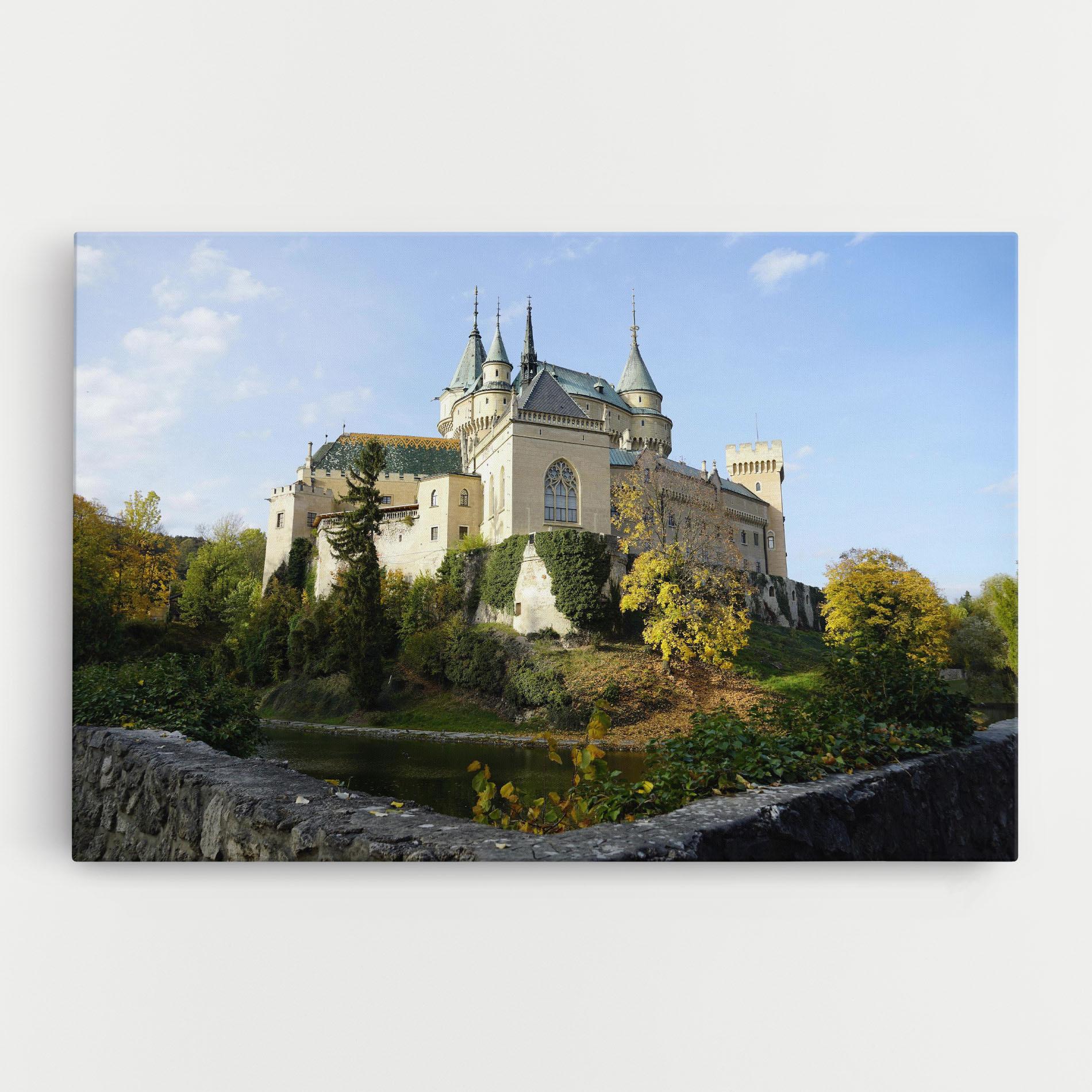 Vászonkép Bojnice Castle Slovakia mockup 0