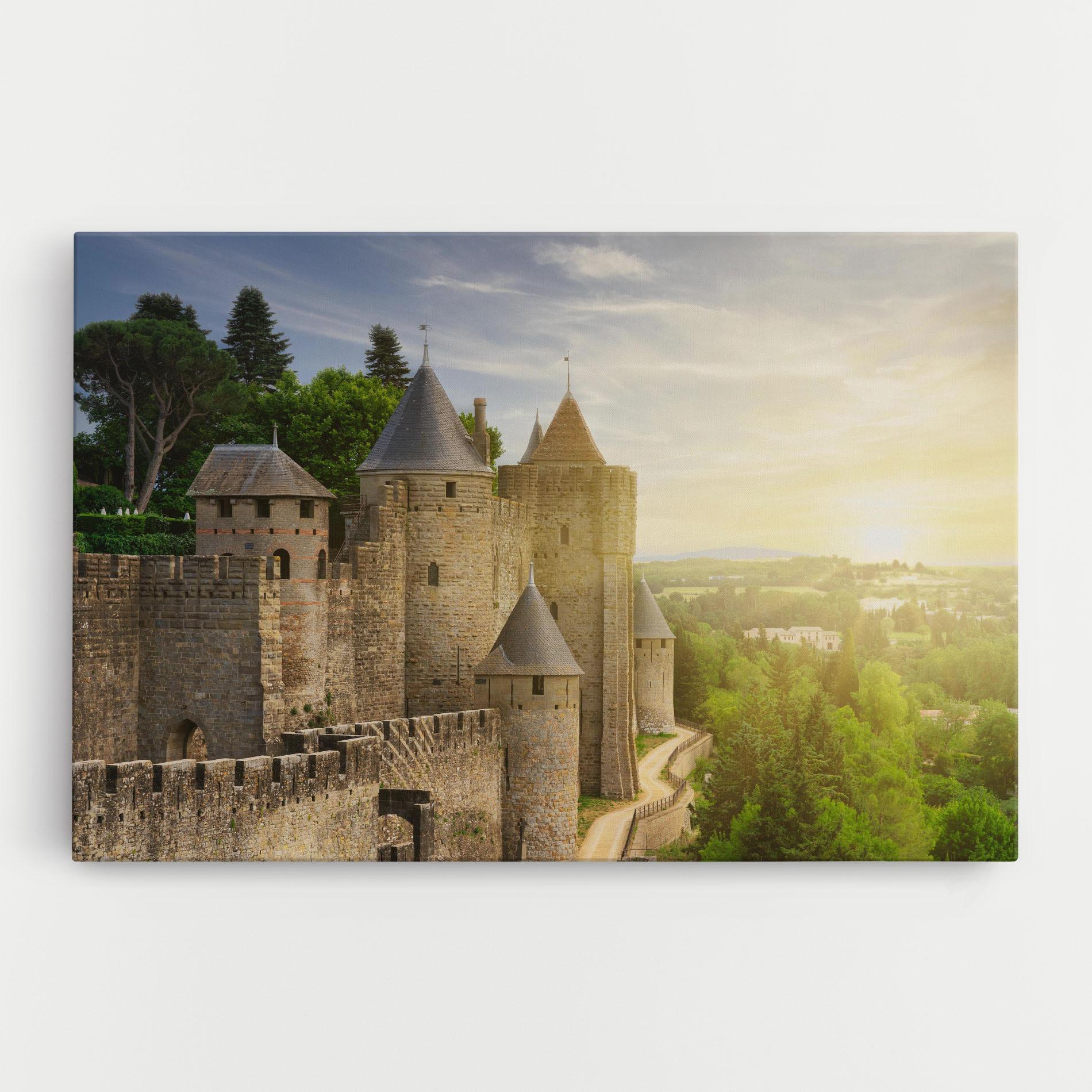 Vászonkép Carcassonne France mockup 0