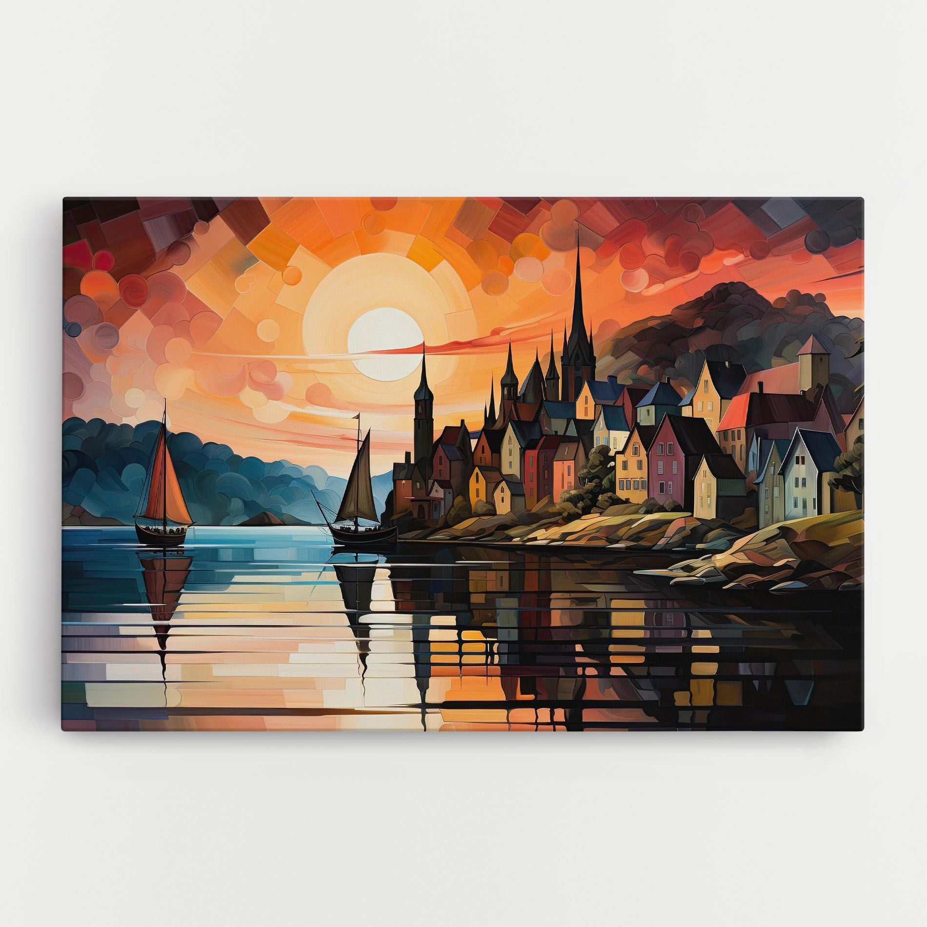 Castle Painting mockup 0