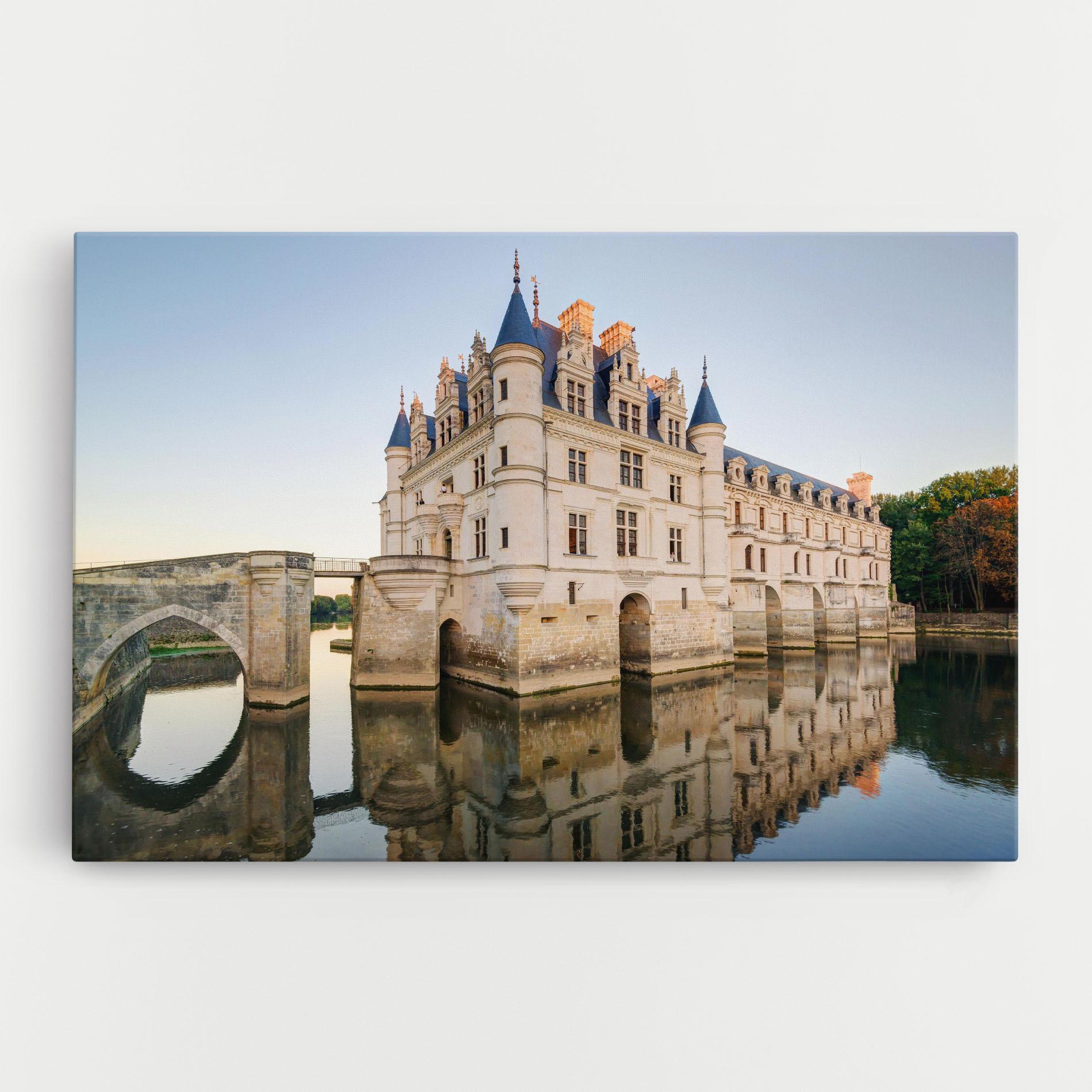 Vászonkép Chateau France mockup 0