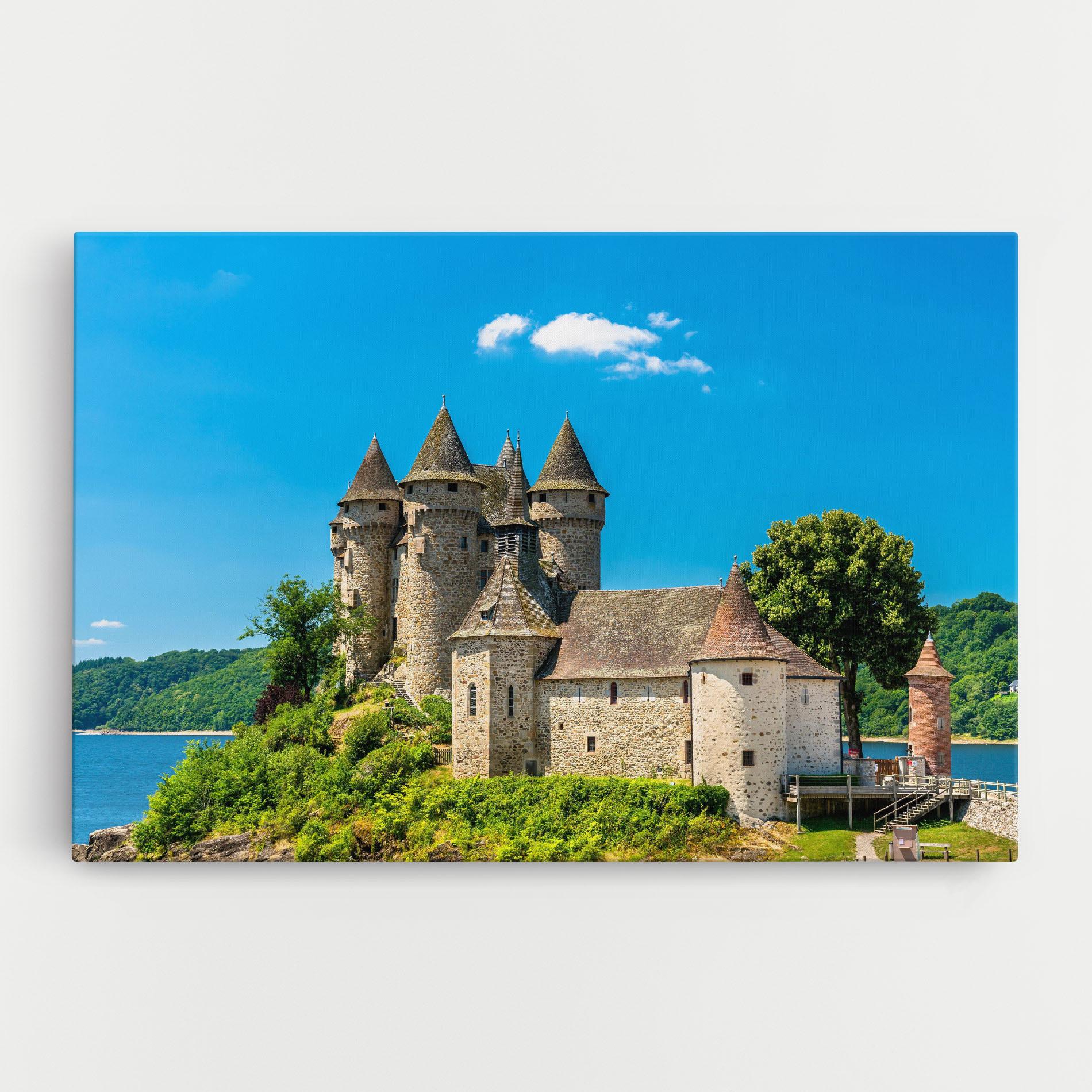 Vászonkép Medieval Castle France mockup 0