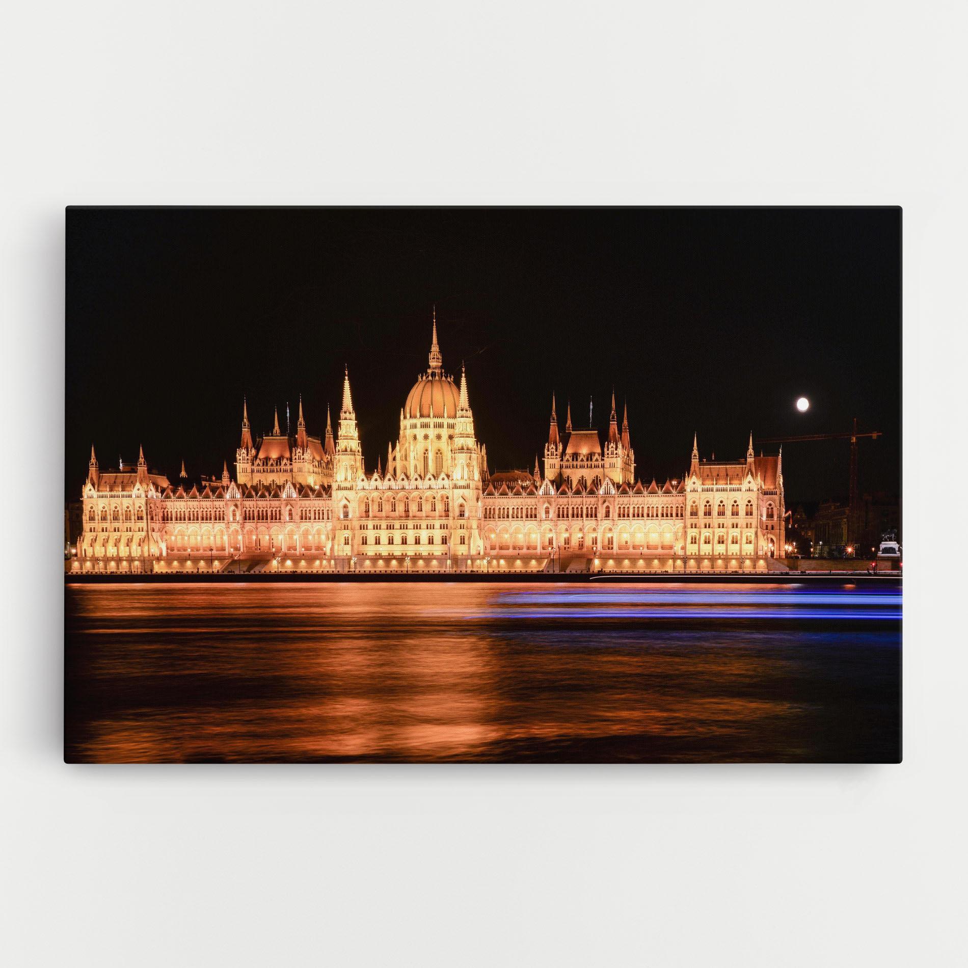 Vászonkép Night Reflection mockup 0