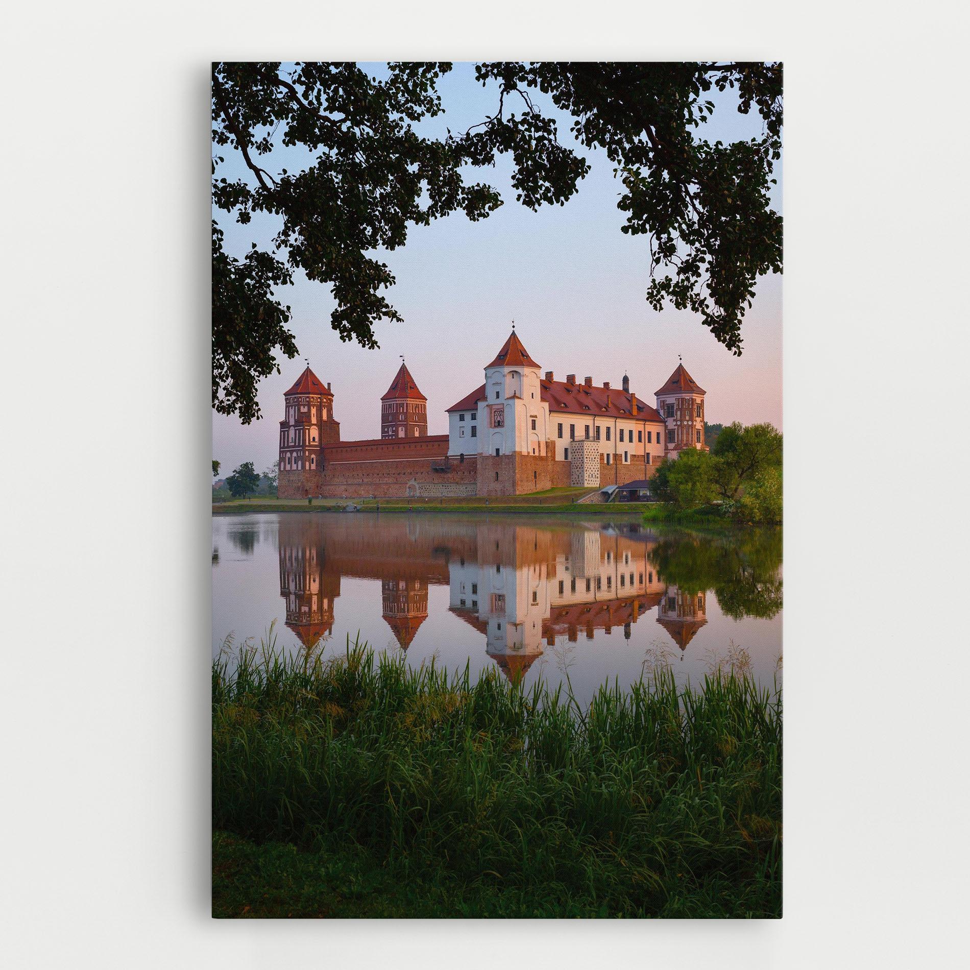 Vászonkép Ancient Castle Morning mockup 0