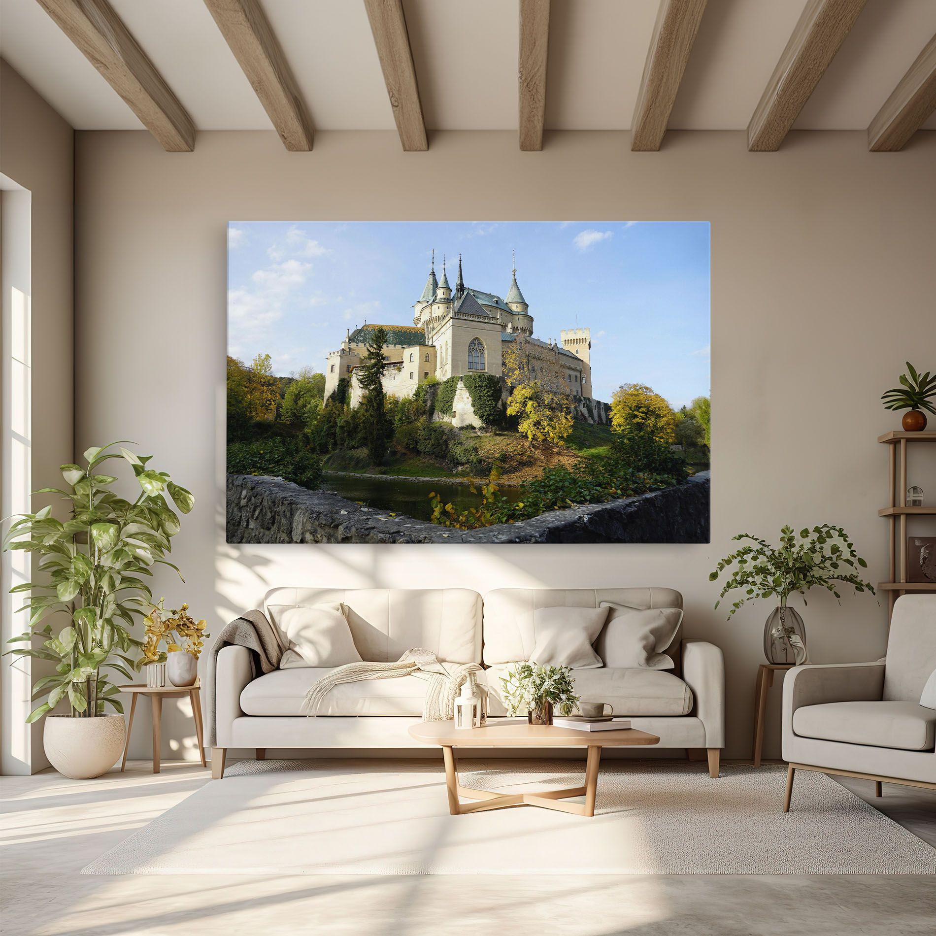 Bojnice Castle Slovakia mockup 6
