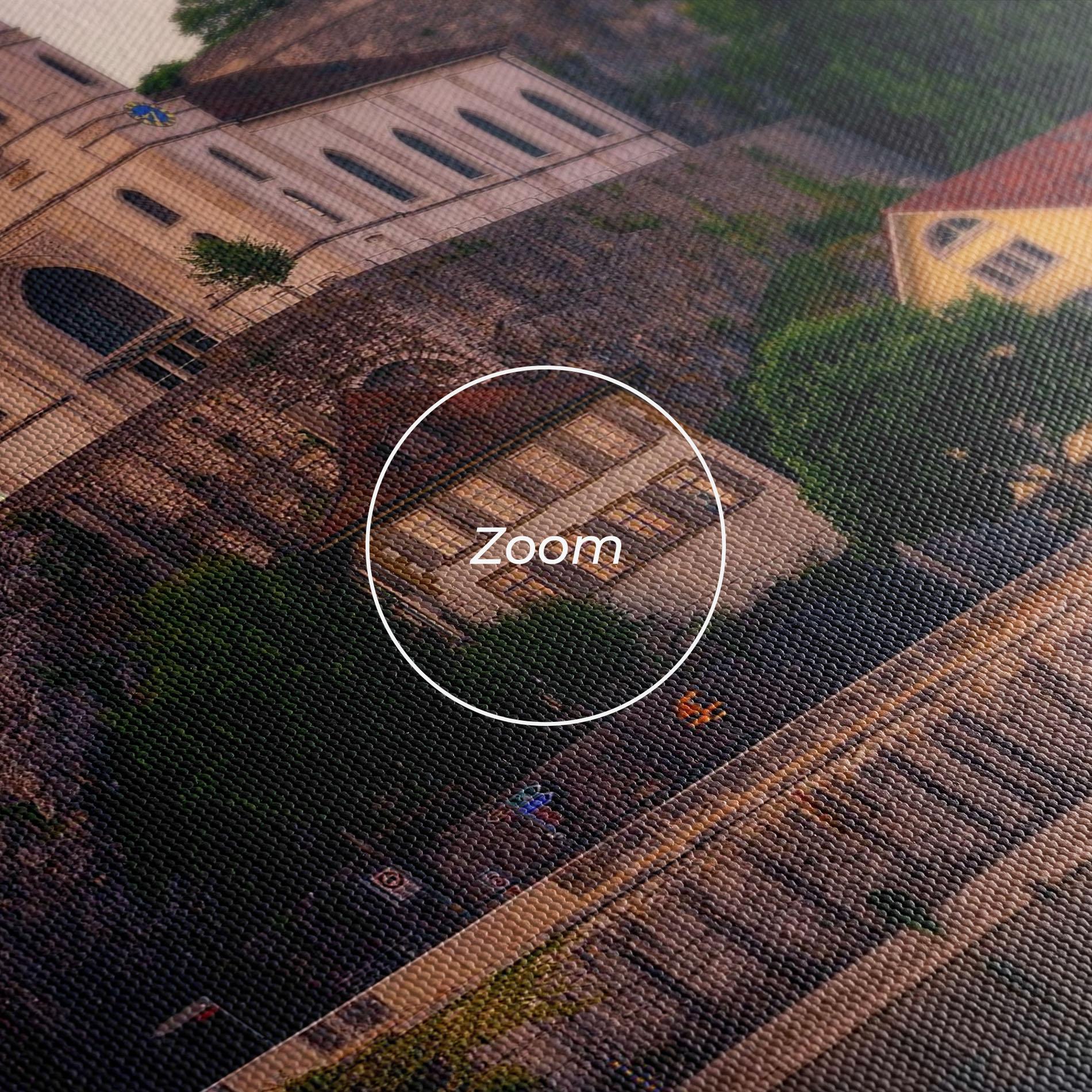 Vászonkép Aarburg Castle mockup 3