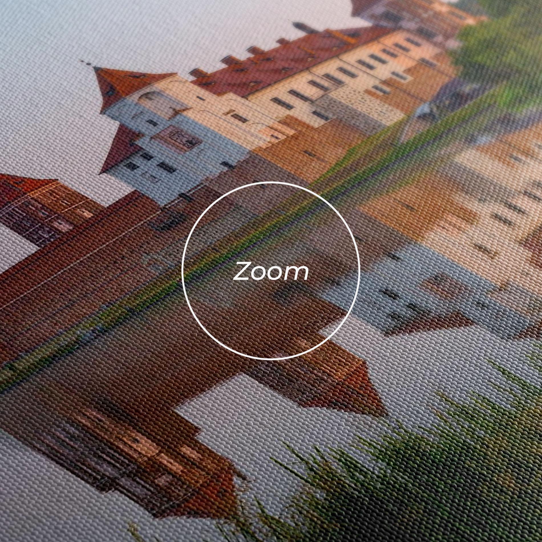 Vászonkép Ancient Castle Morning mockup 3