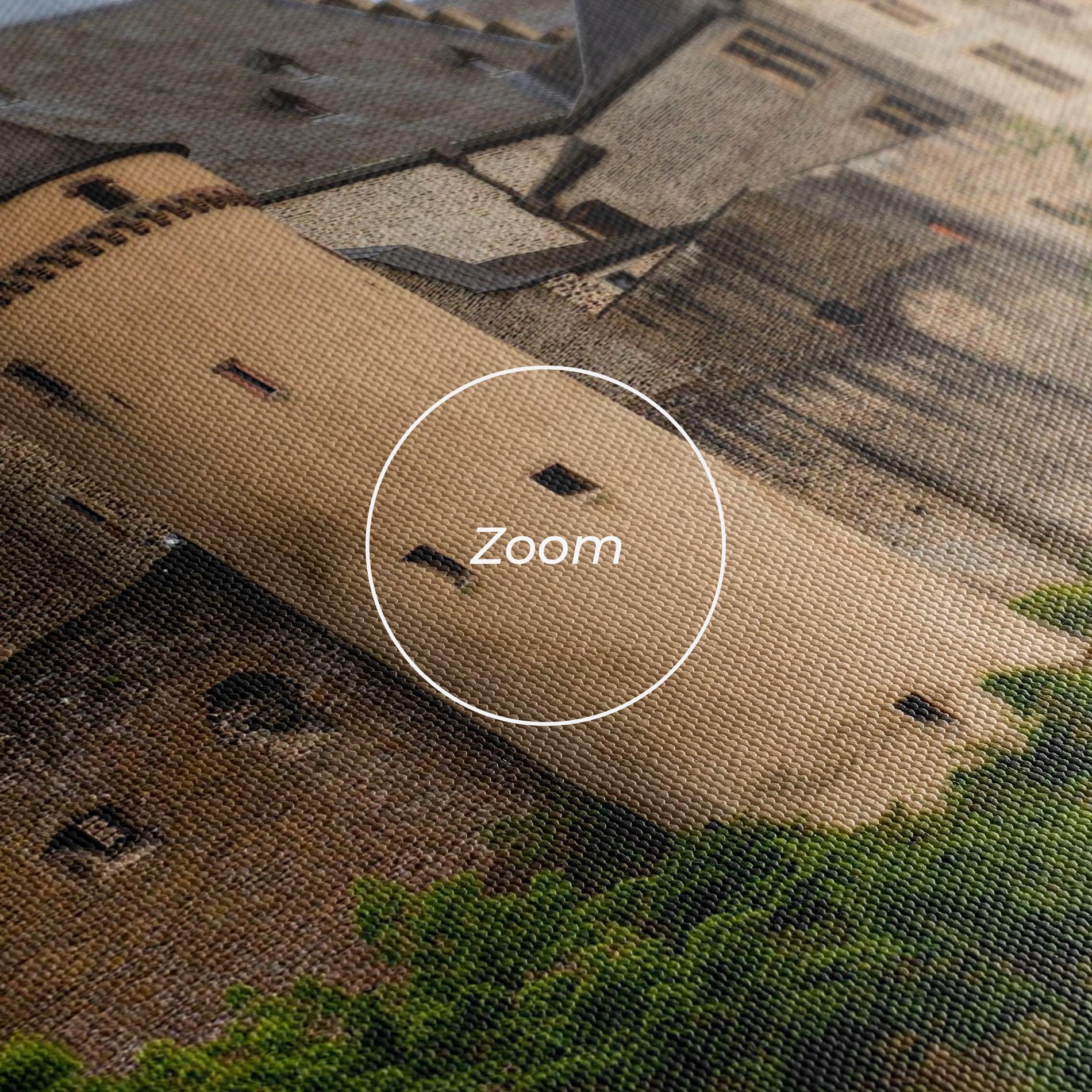 Vászonkép Castle Vianden mockup 3