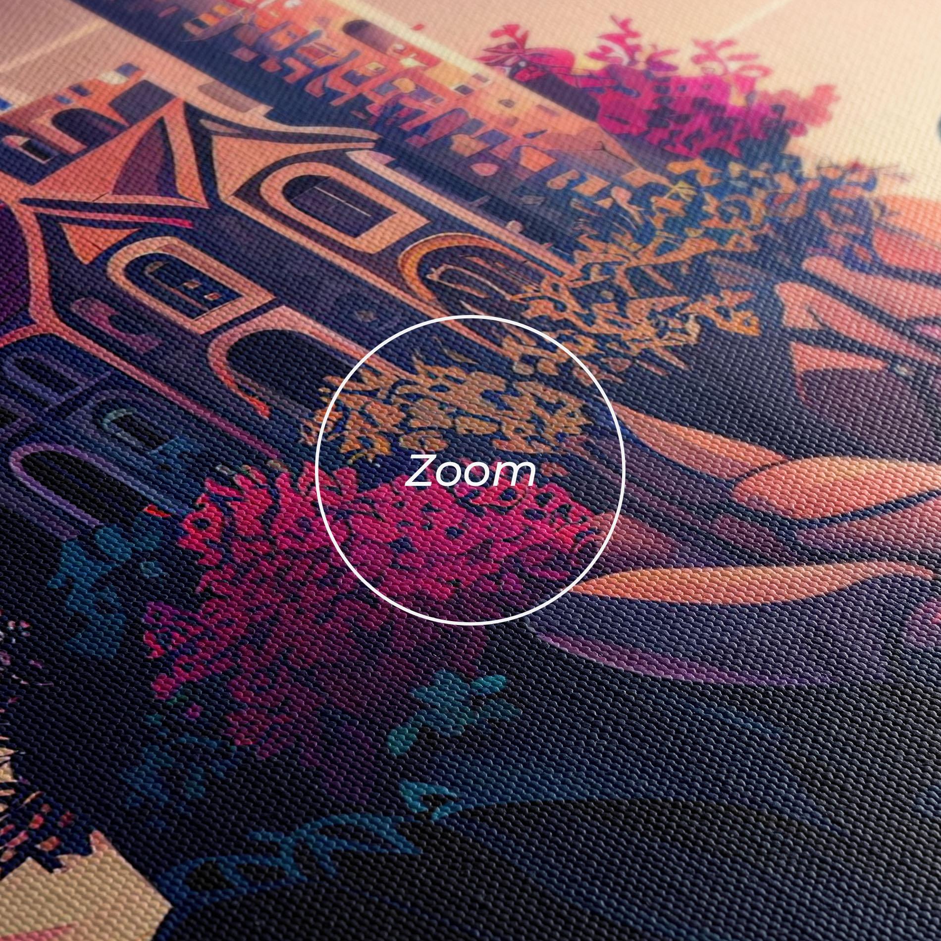 Vászonkép Cliff Castle mockup 3