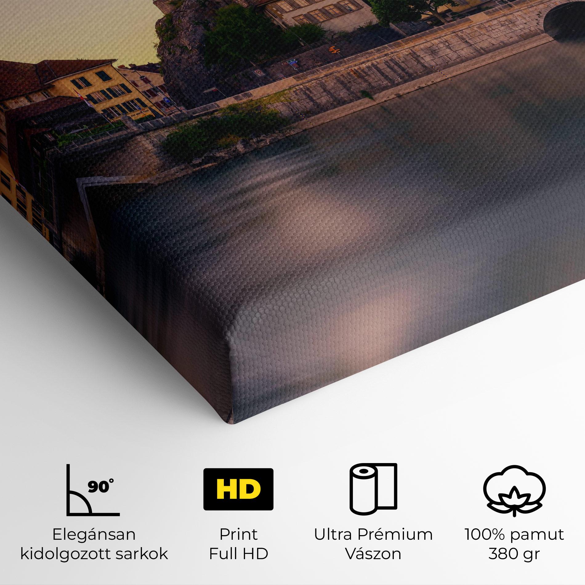 Vászonkép Aarburg Castle mockup 4