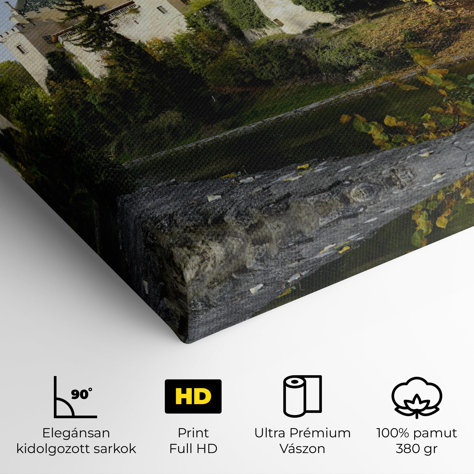 Vászonkép Bojnice Castle Slovakia mockup 4