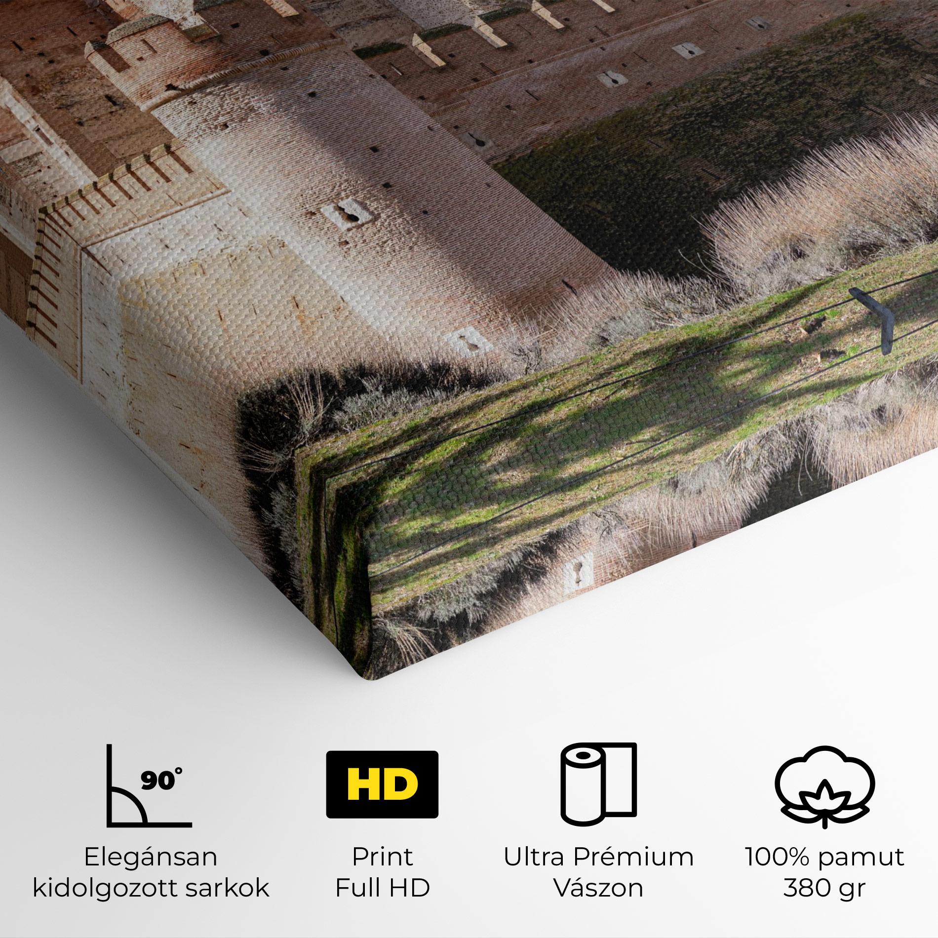 Vászonkép Castle La Mota mockup 4