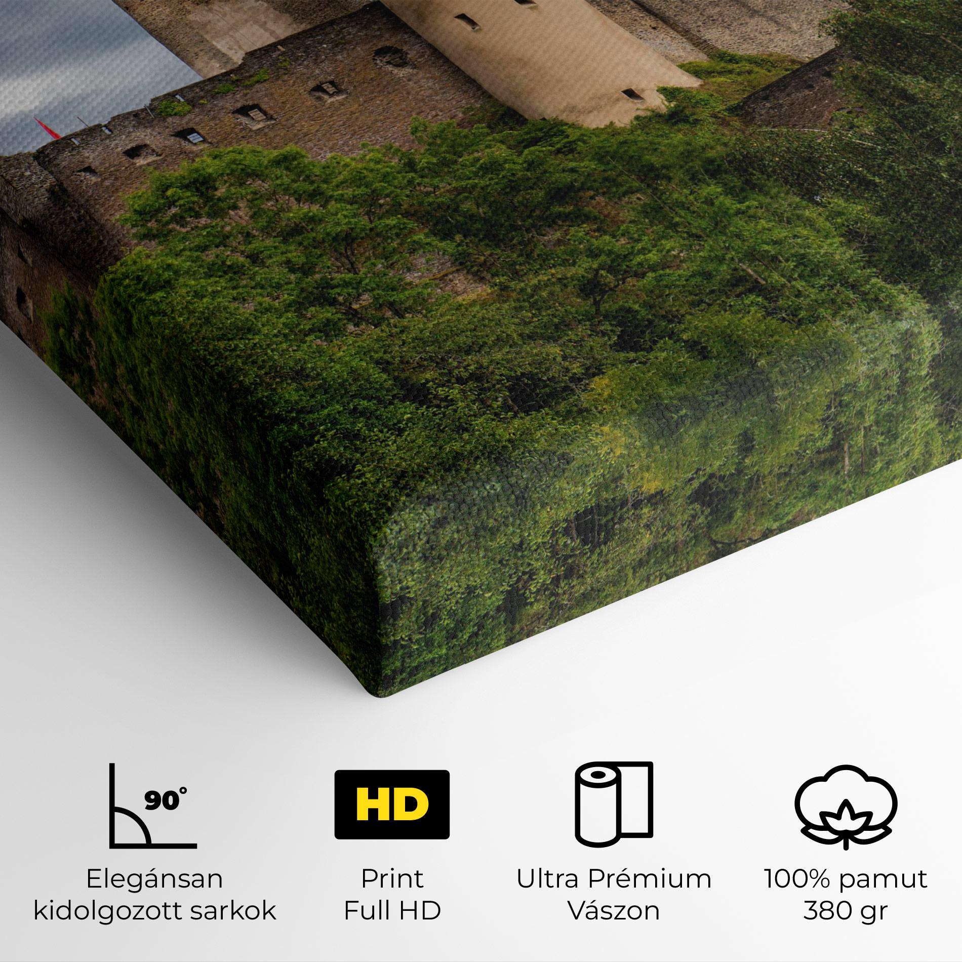 Vászonkép Castle Vianden mockup 4