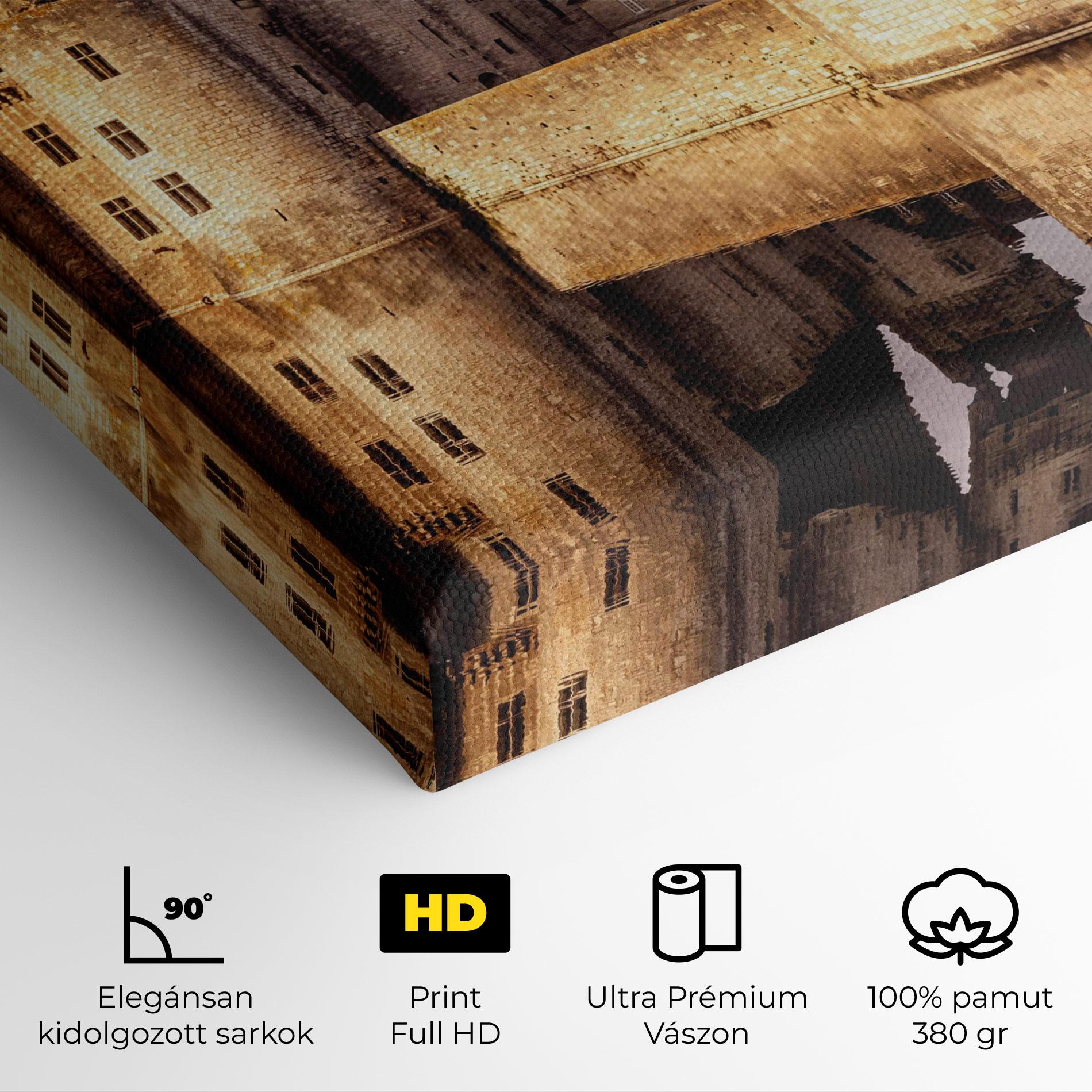 Vászonkép Chateau Castle mockup 4