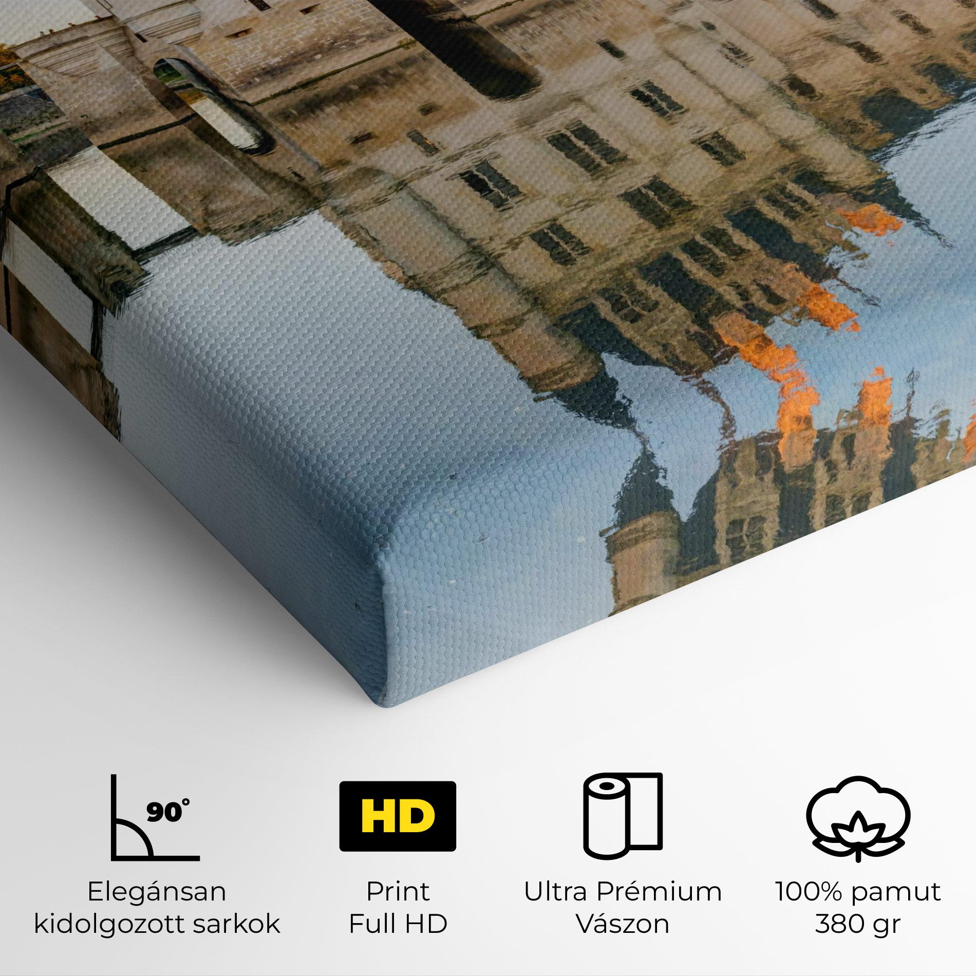 Vászonkép Chateau Chenonceau Castle mockup 4