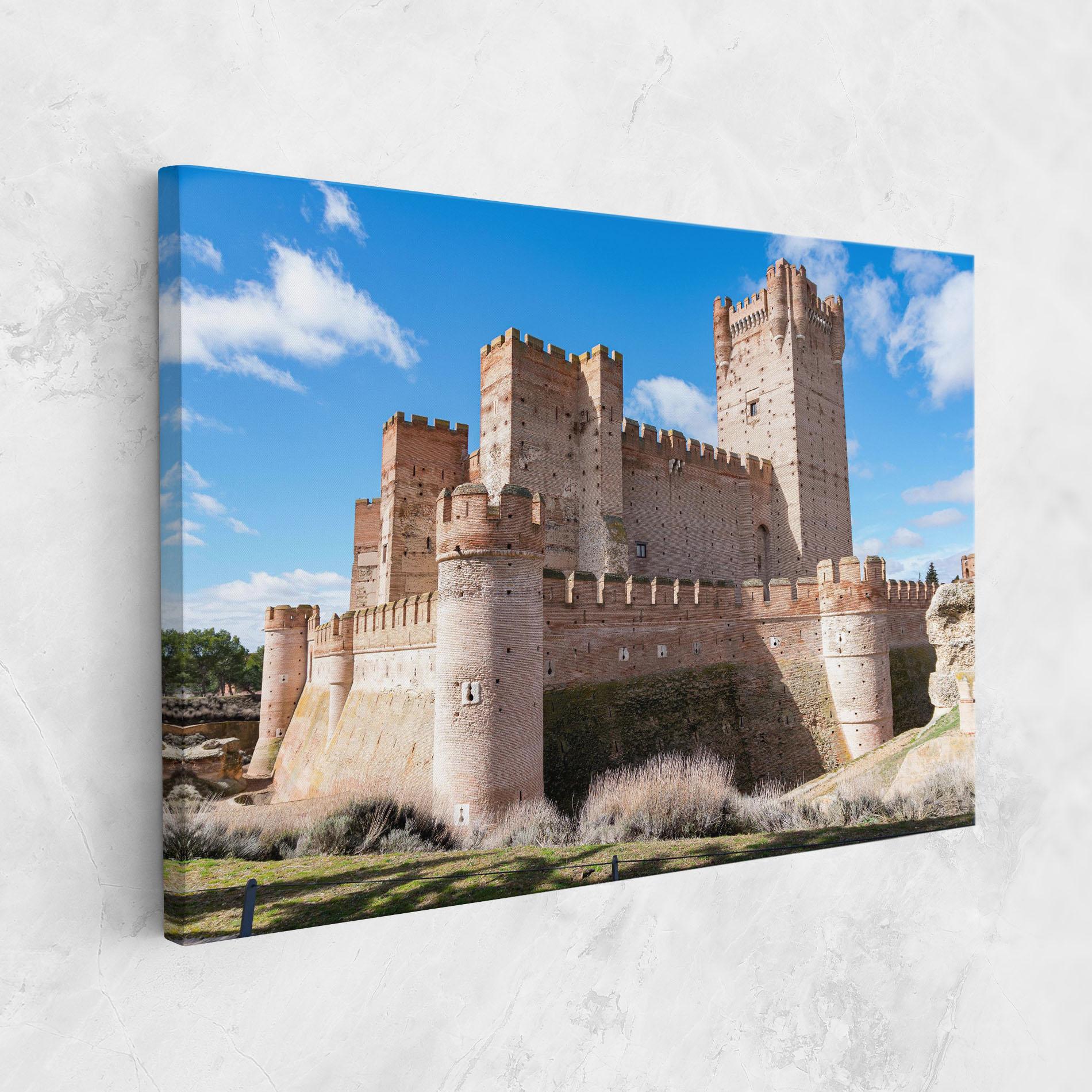 Vászonkép Castle La Mota mockup 1
