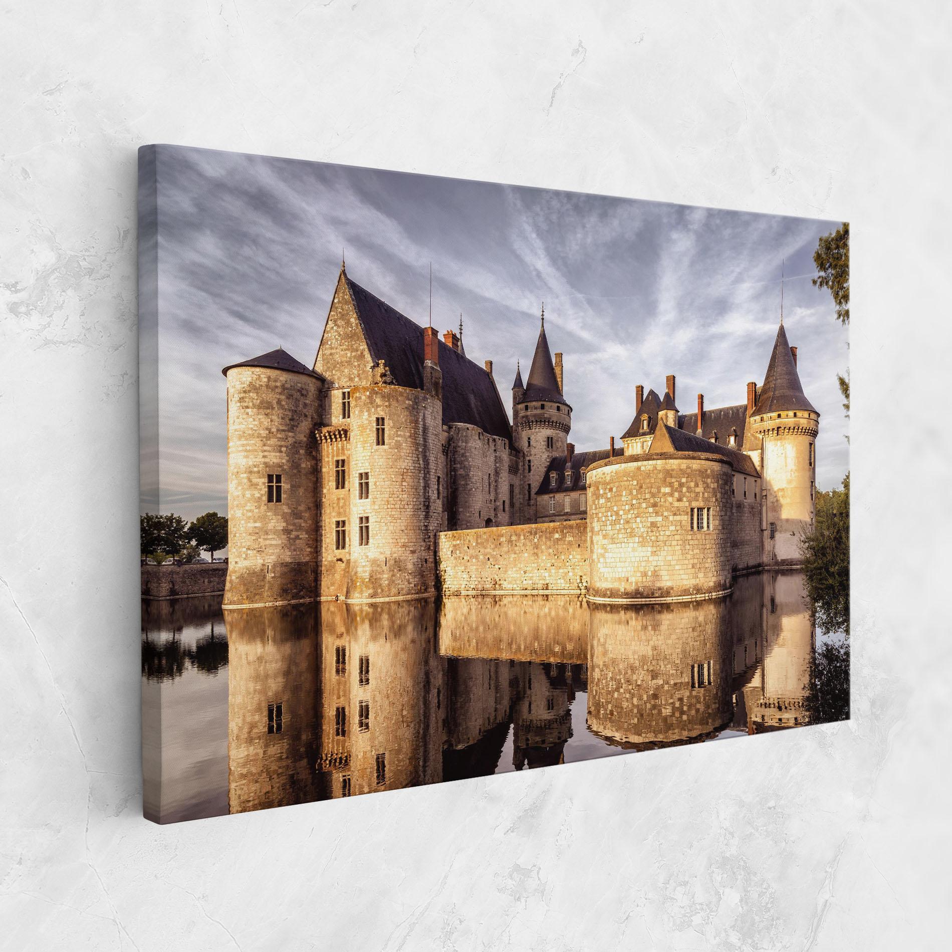 Vászonkép Chateau Castle mockup 1