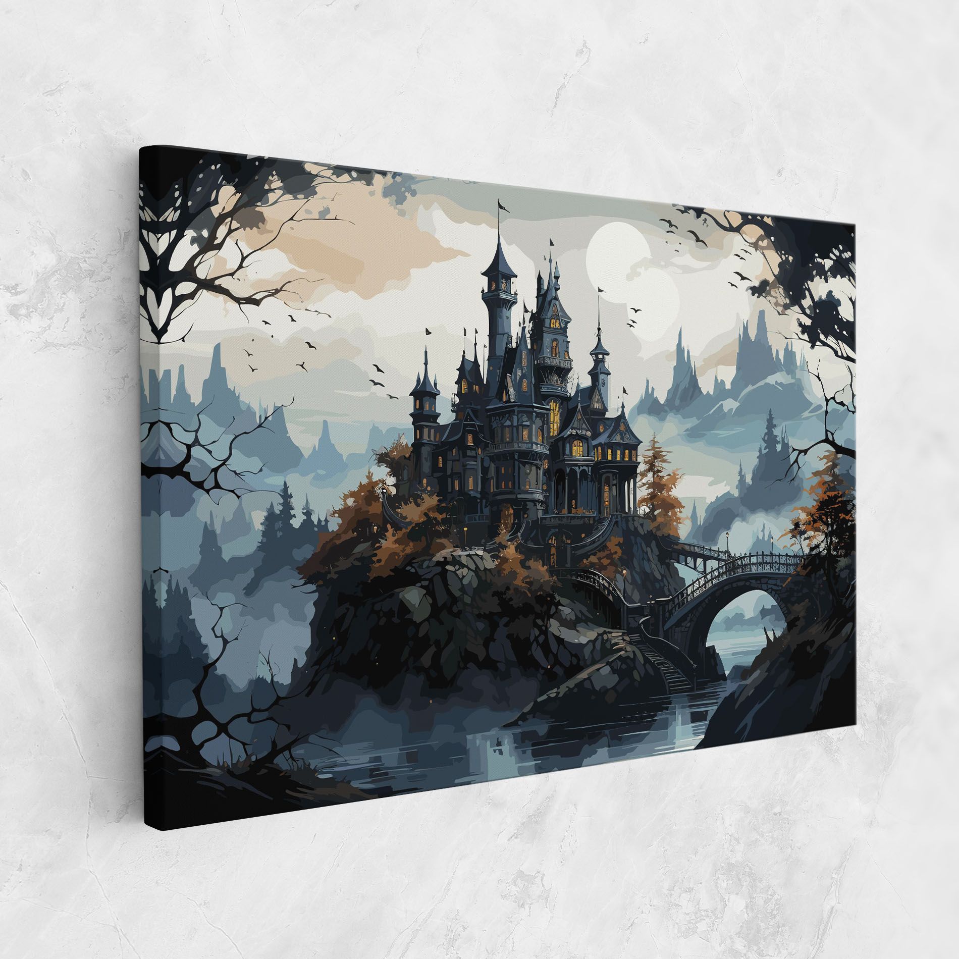 Grey Big Castle mockup 1