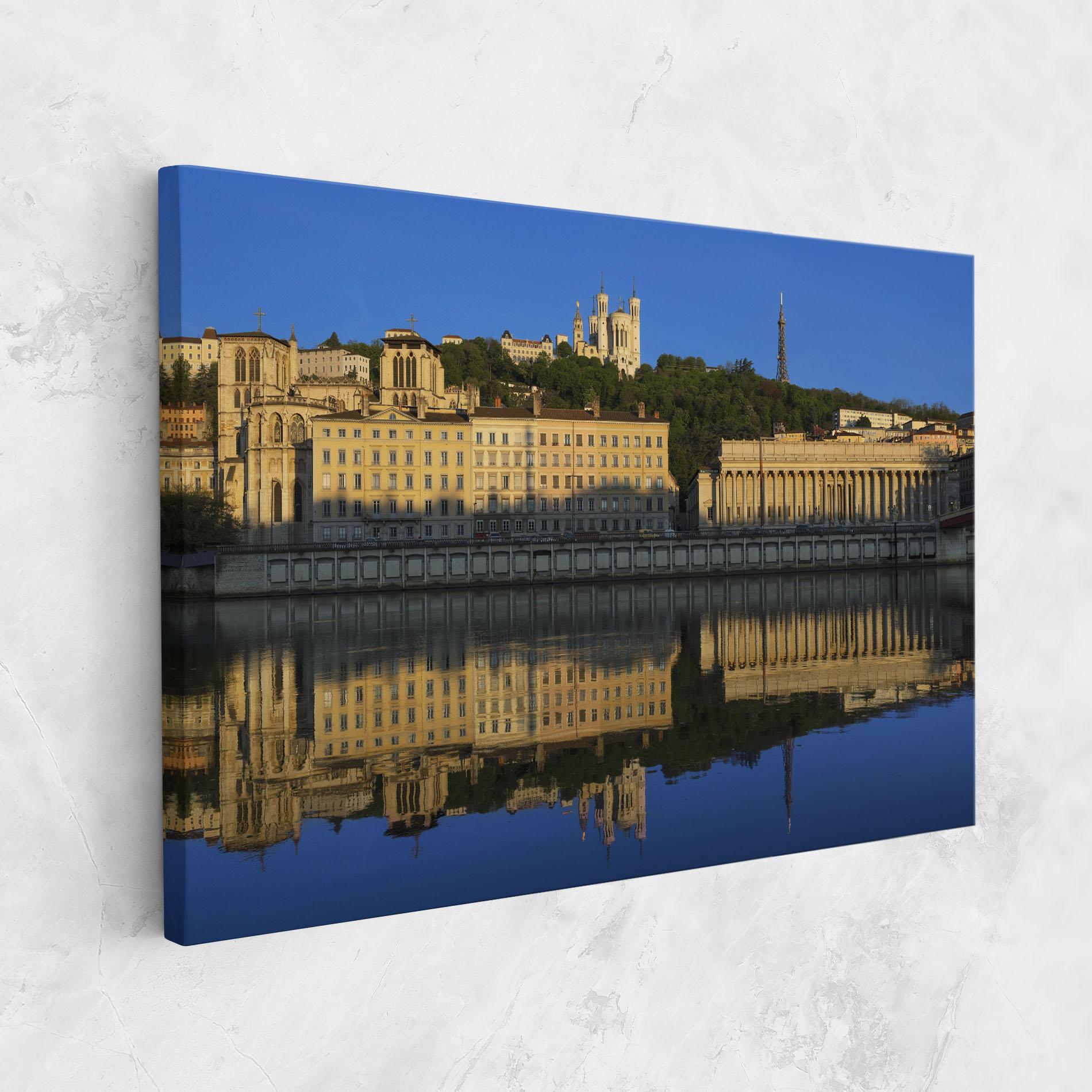 Vászonkép Lyon France mockup 1