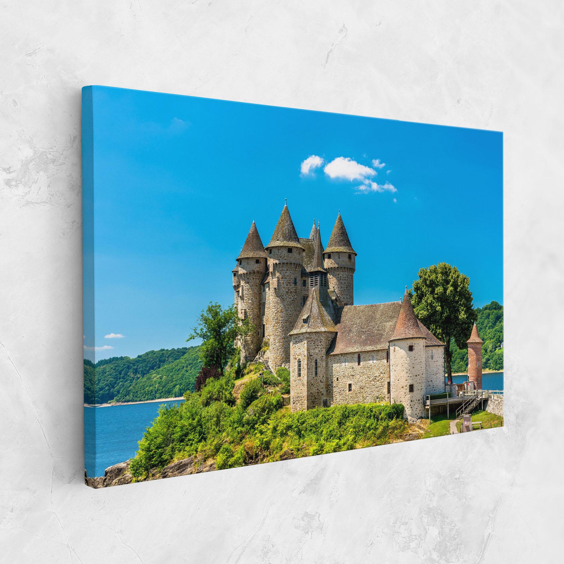 Vászonkép Medieval Castle France mockup 1