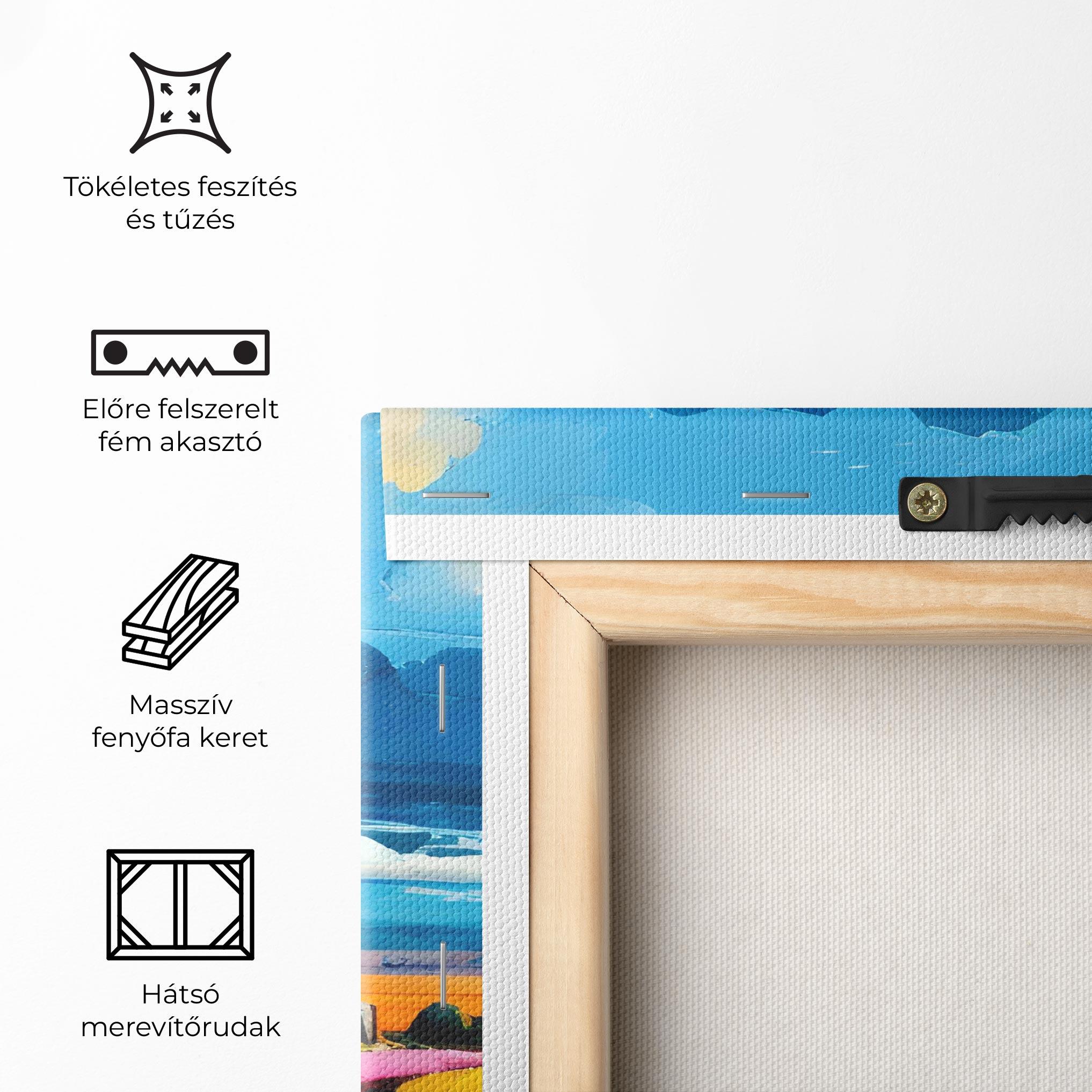 Vászonkép Antique Building Art mockup 5