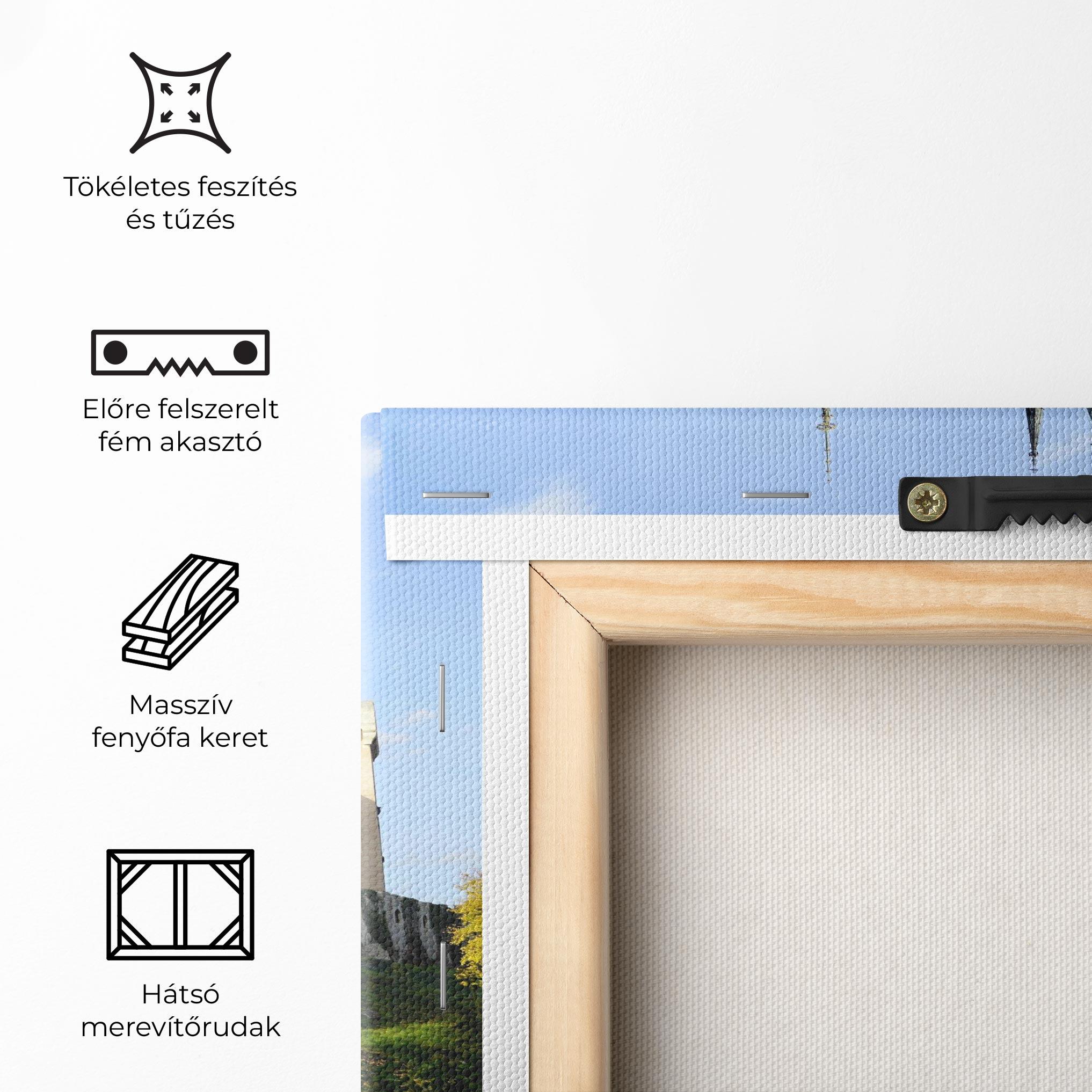 Vászonkép Bojnice Castle Slovakia mockup 5