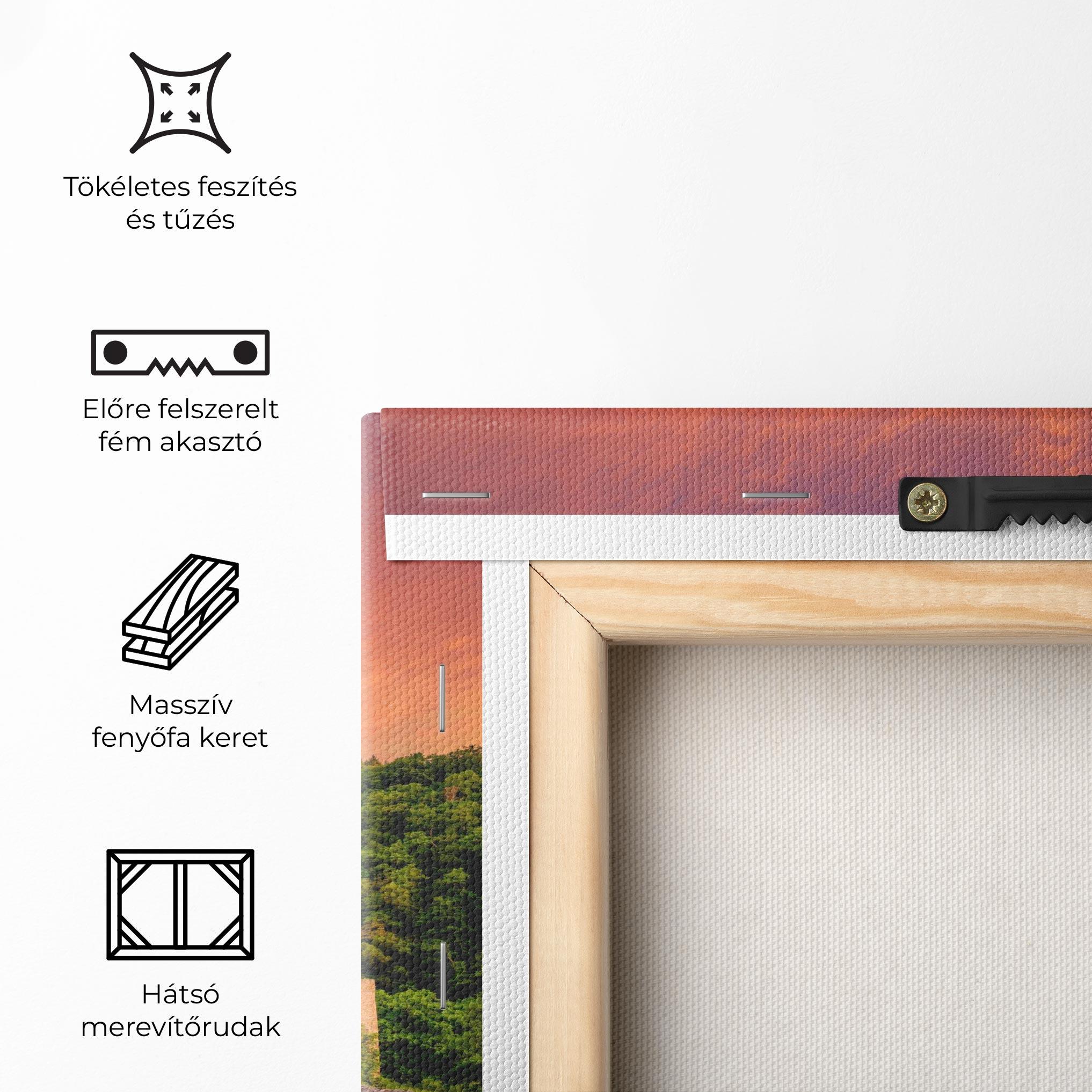 Vászonkép Burg Eltz Castle mockup 5