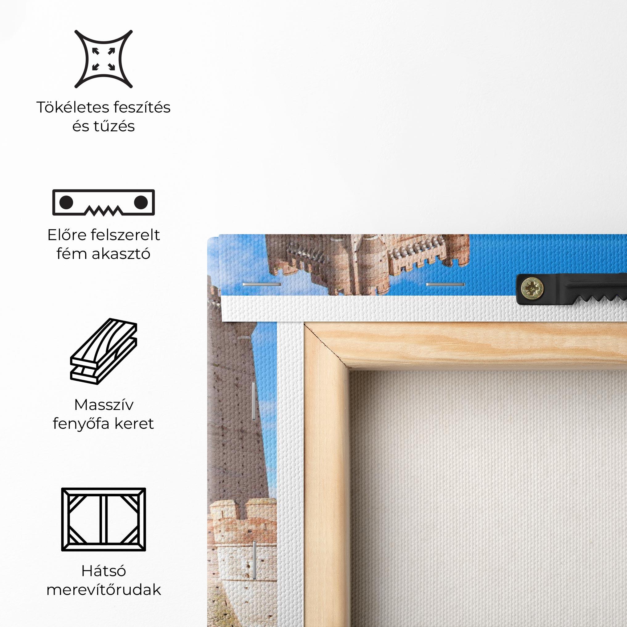 Vászonkép Castle La Mota mockup 5