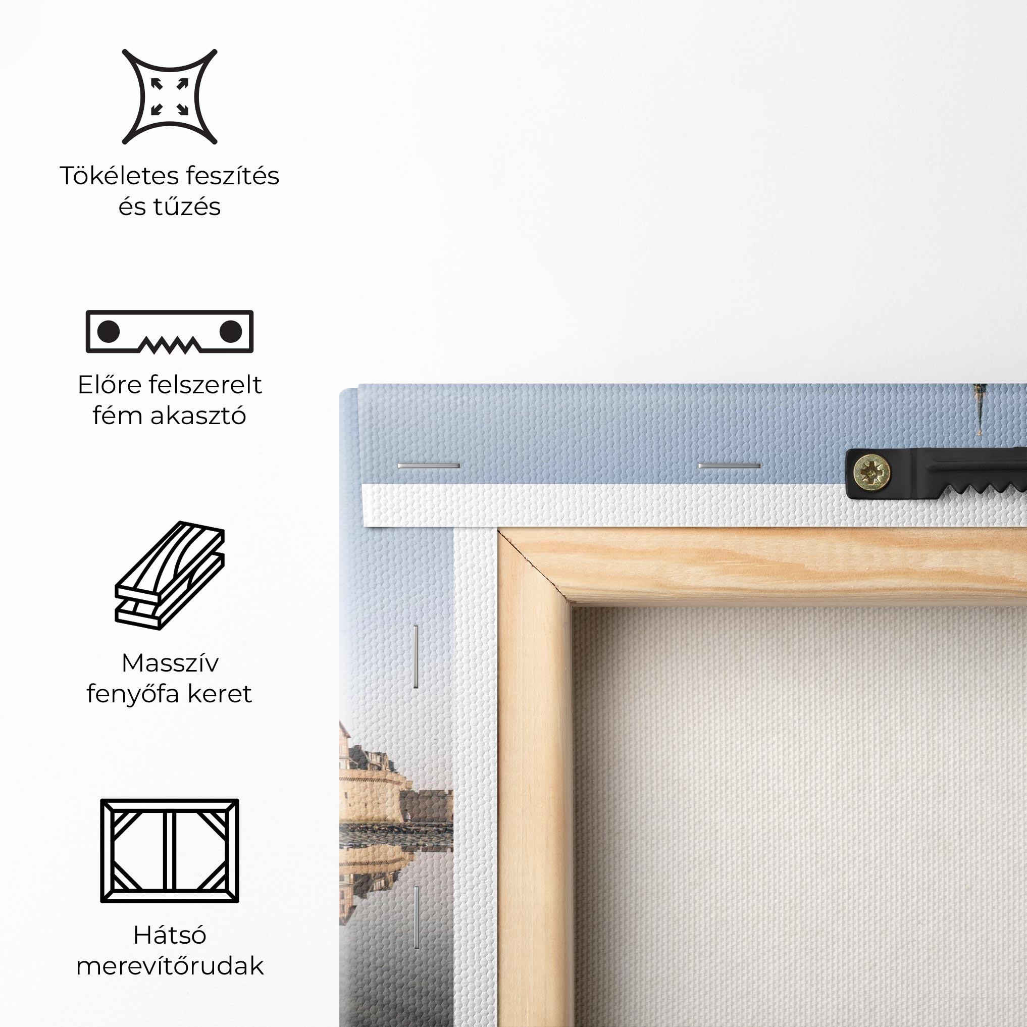 Vászonkép Castle Reflection mockup 5