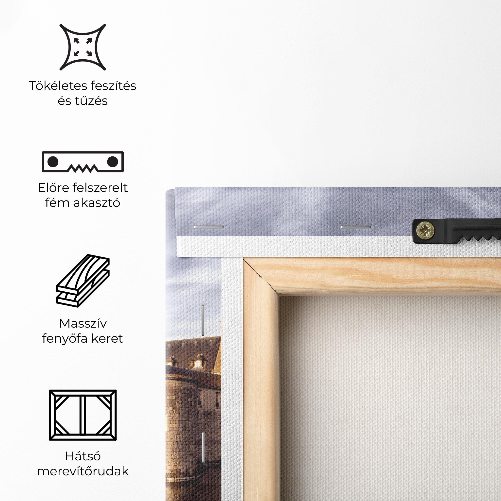 Vászonkép Chateau Castle mockup 5