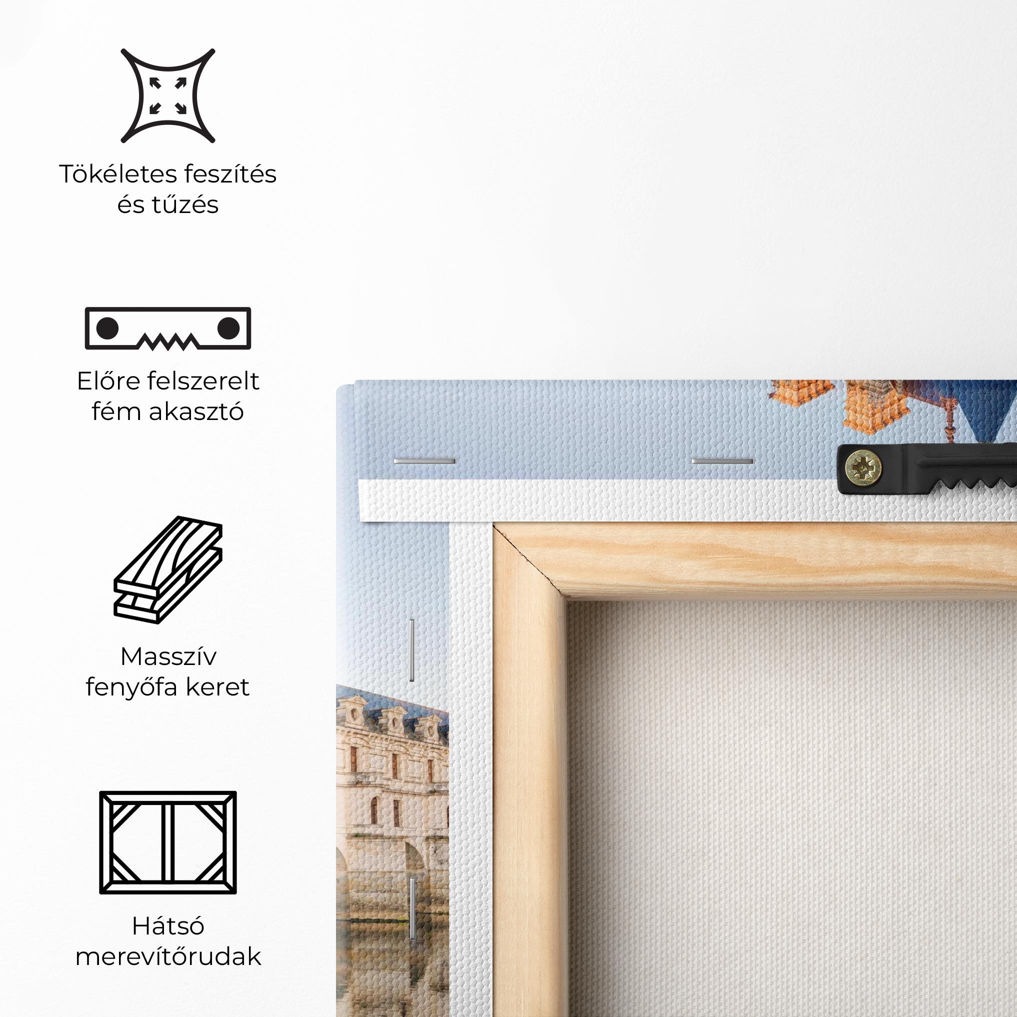 Vászonkép Chateau France mockup 5