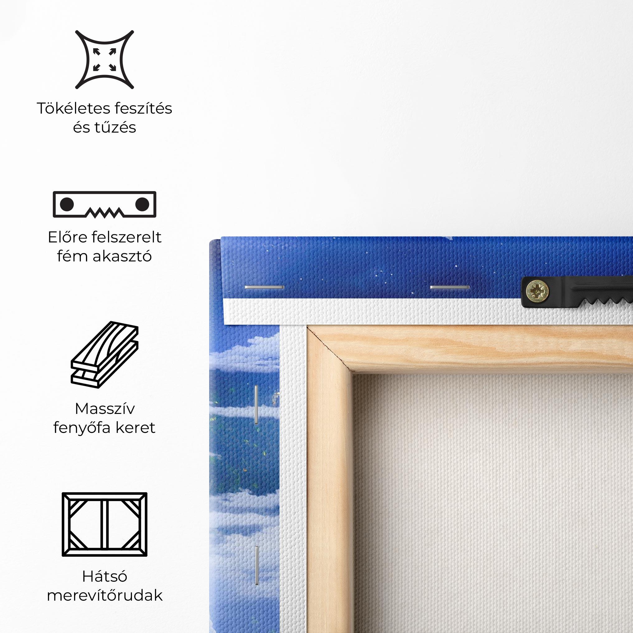 Vászonkép Fairytale Castle mockup 5