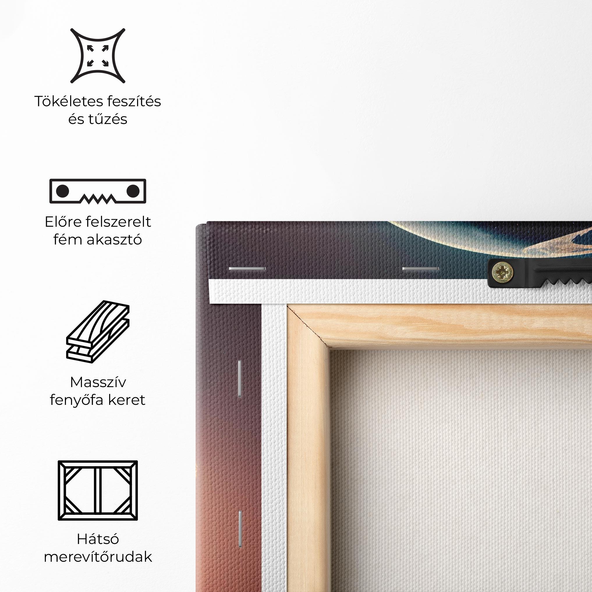 Vászonkép Fantasy Planet Castle mockup 5