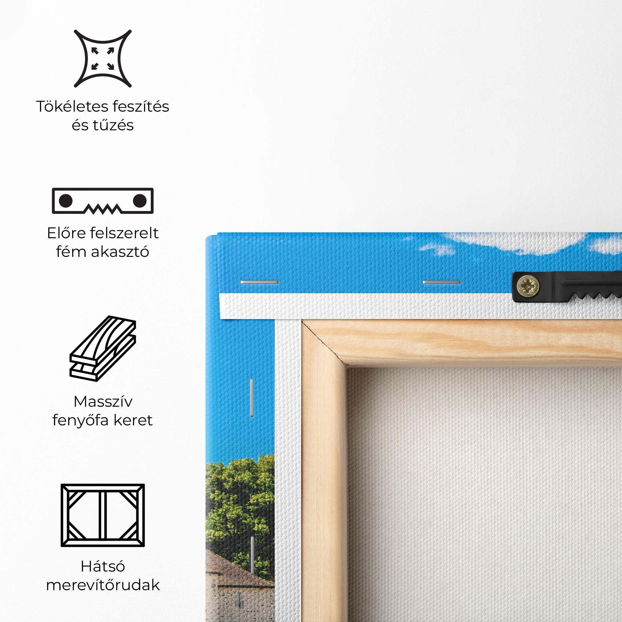 Vászonkép Medieval Castle France mockup 5