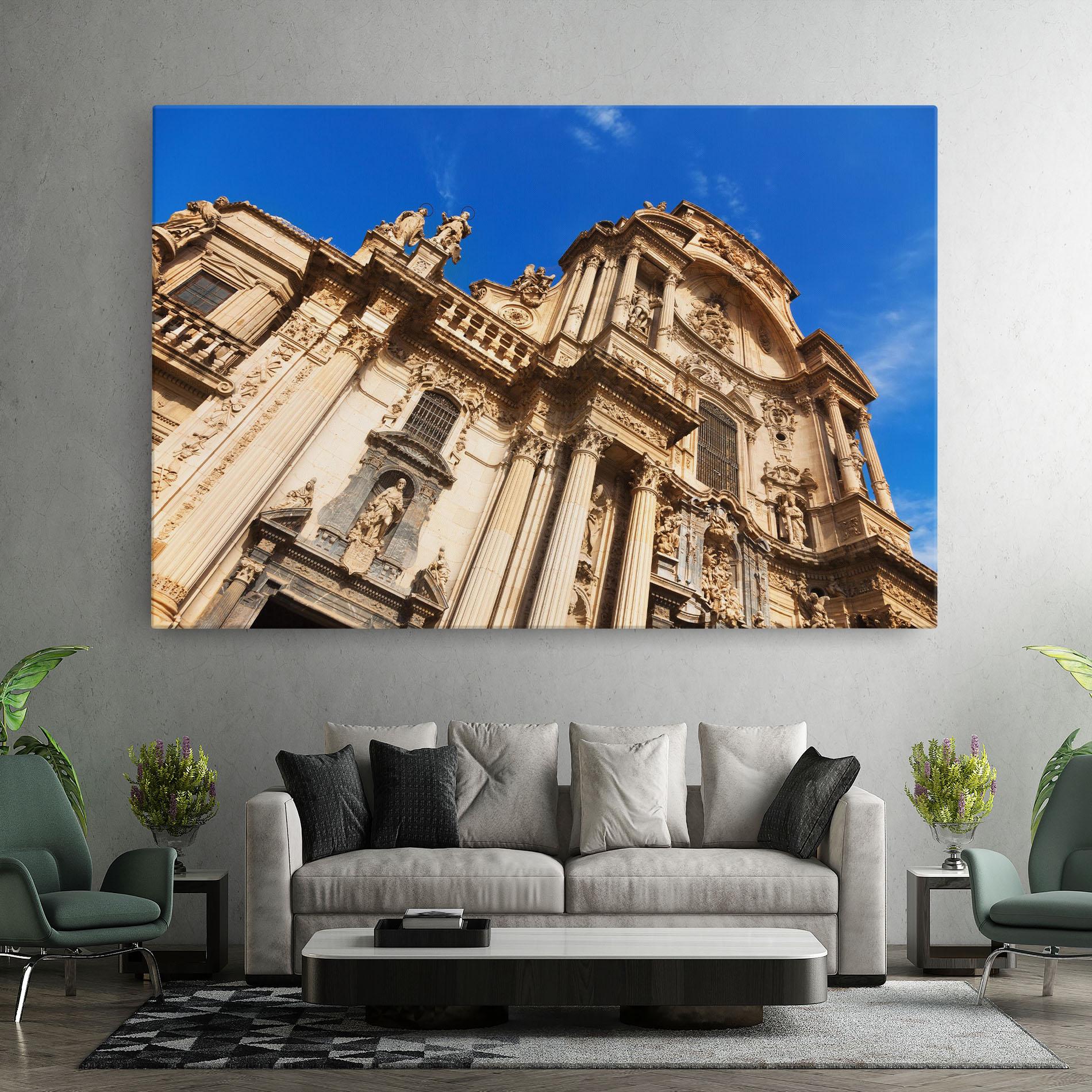 Vászonkép Church Saint Mary mockup 7