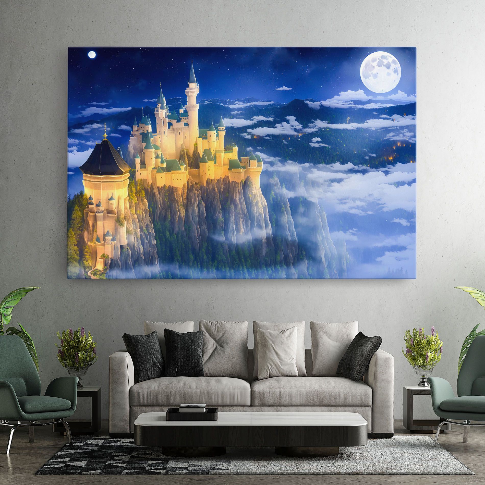 Fairytale Castle mockup 7