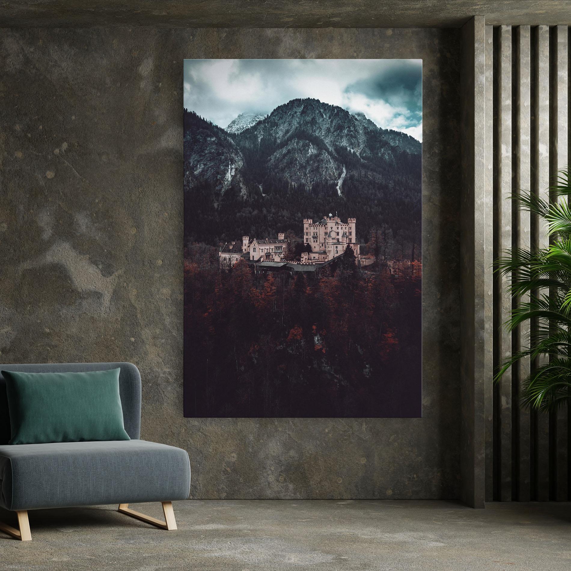 Vászonkép Forest Castle mockup 7