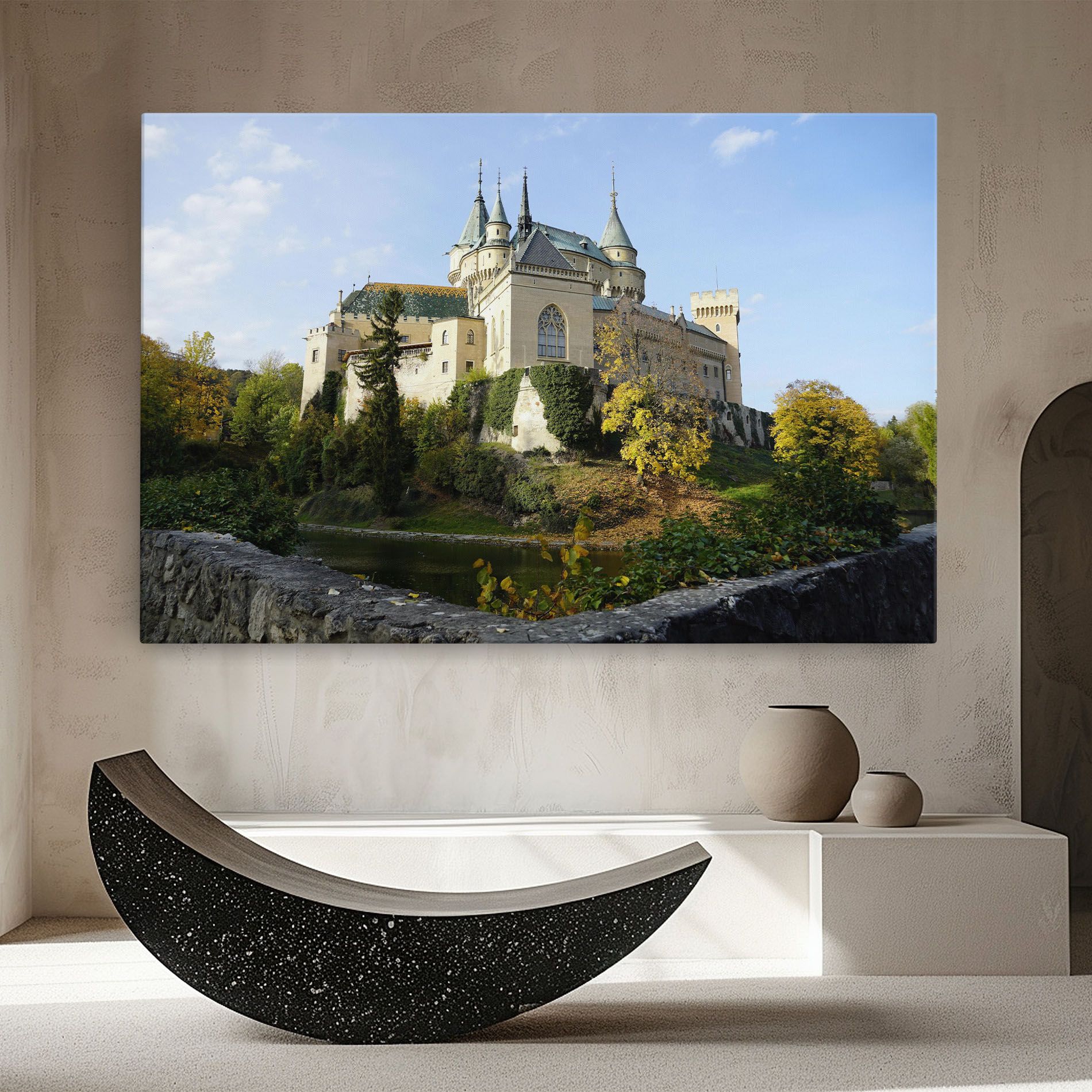 Bojnice Castle Slovakia mockup 8